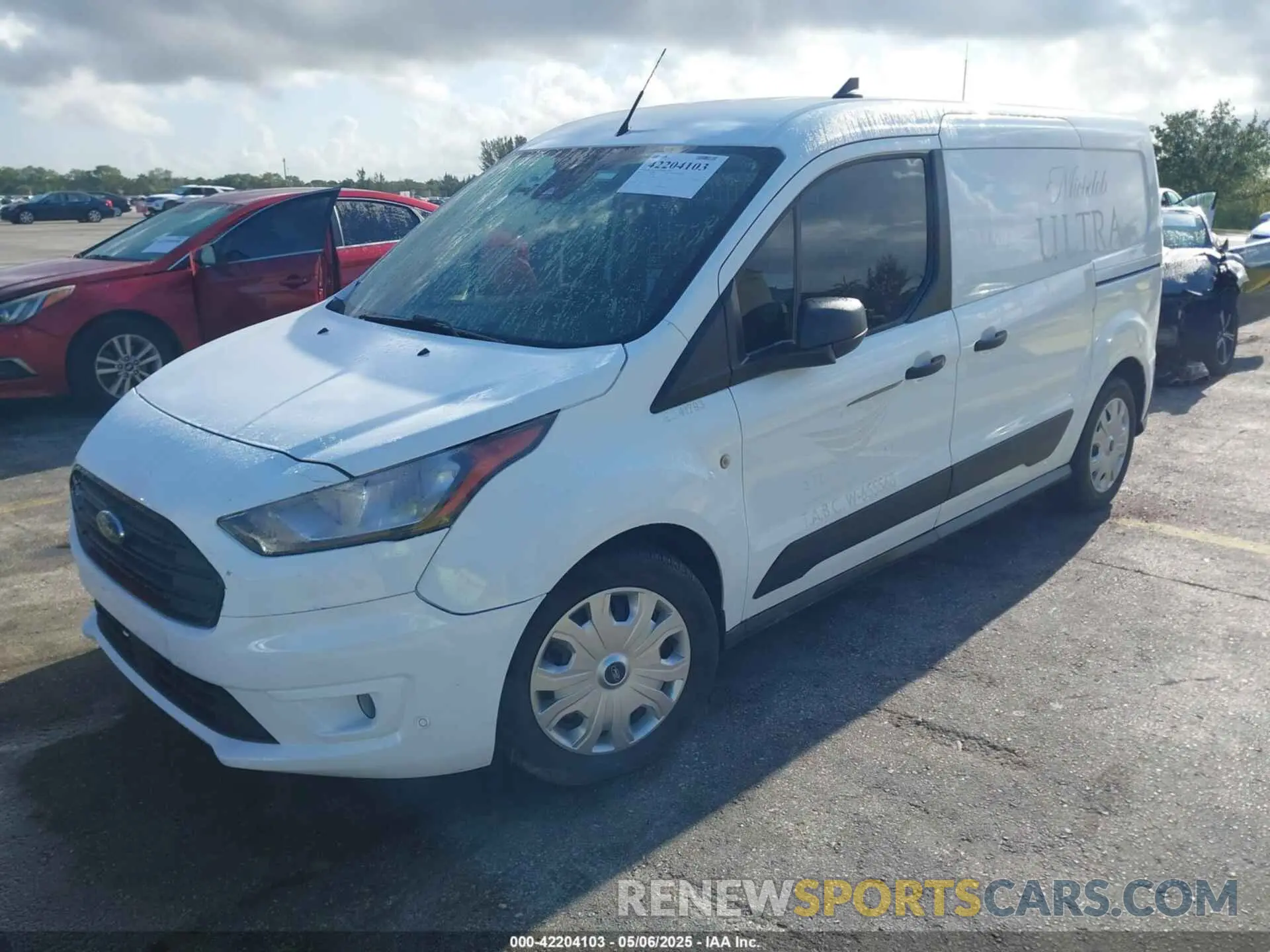 2 Photograph of a damaged car NM0LS7F29M1490508 FORD TRANSIT CONNECT 2021