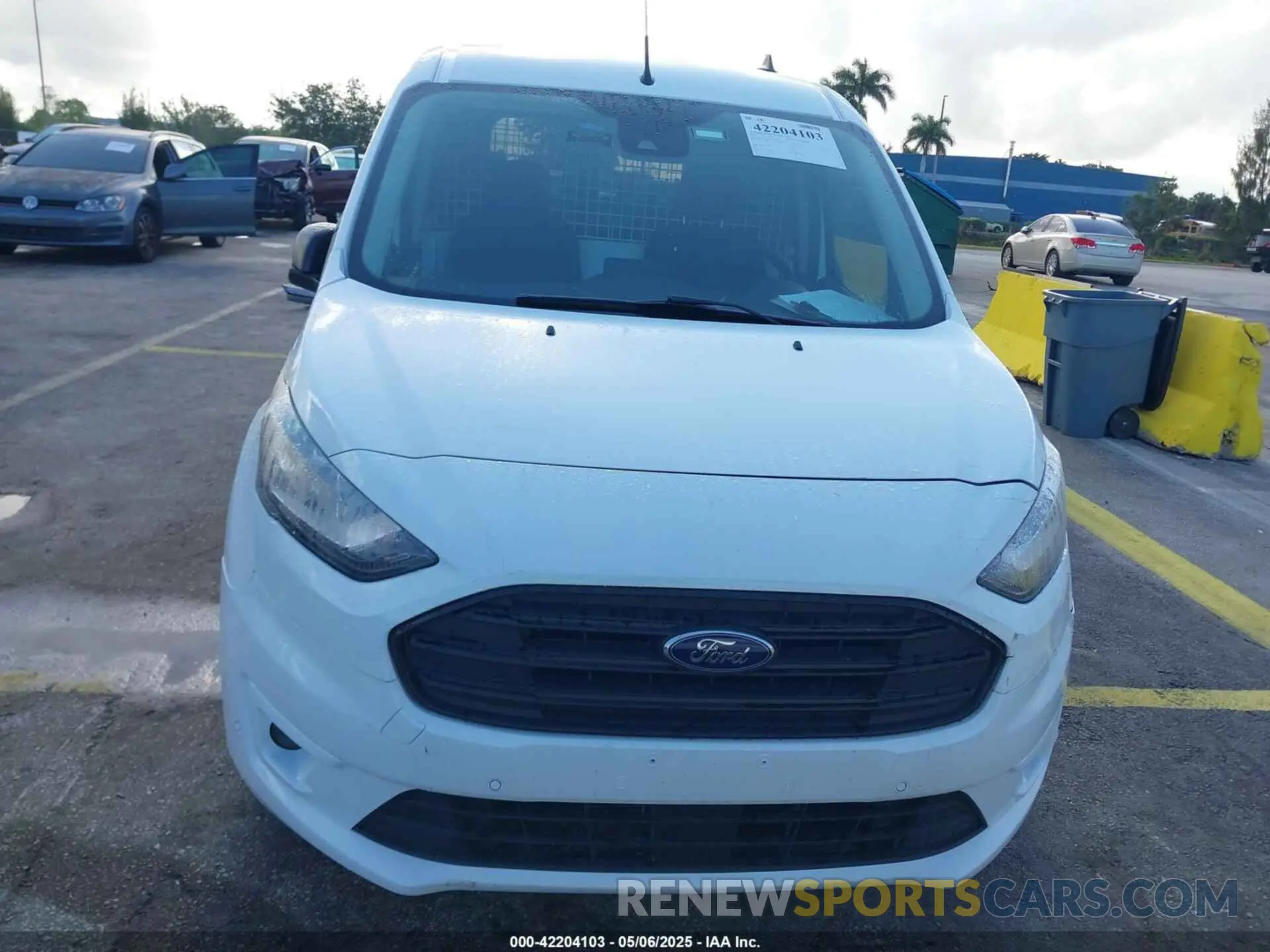 6 Photograph of a damaged car NM0LS7F29M1490508 FORD TRANSIT CONNECT 2021