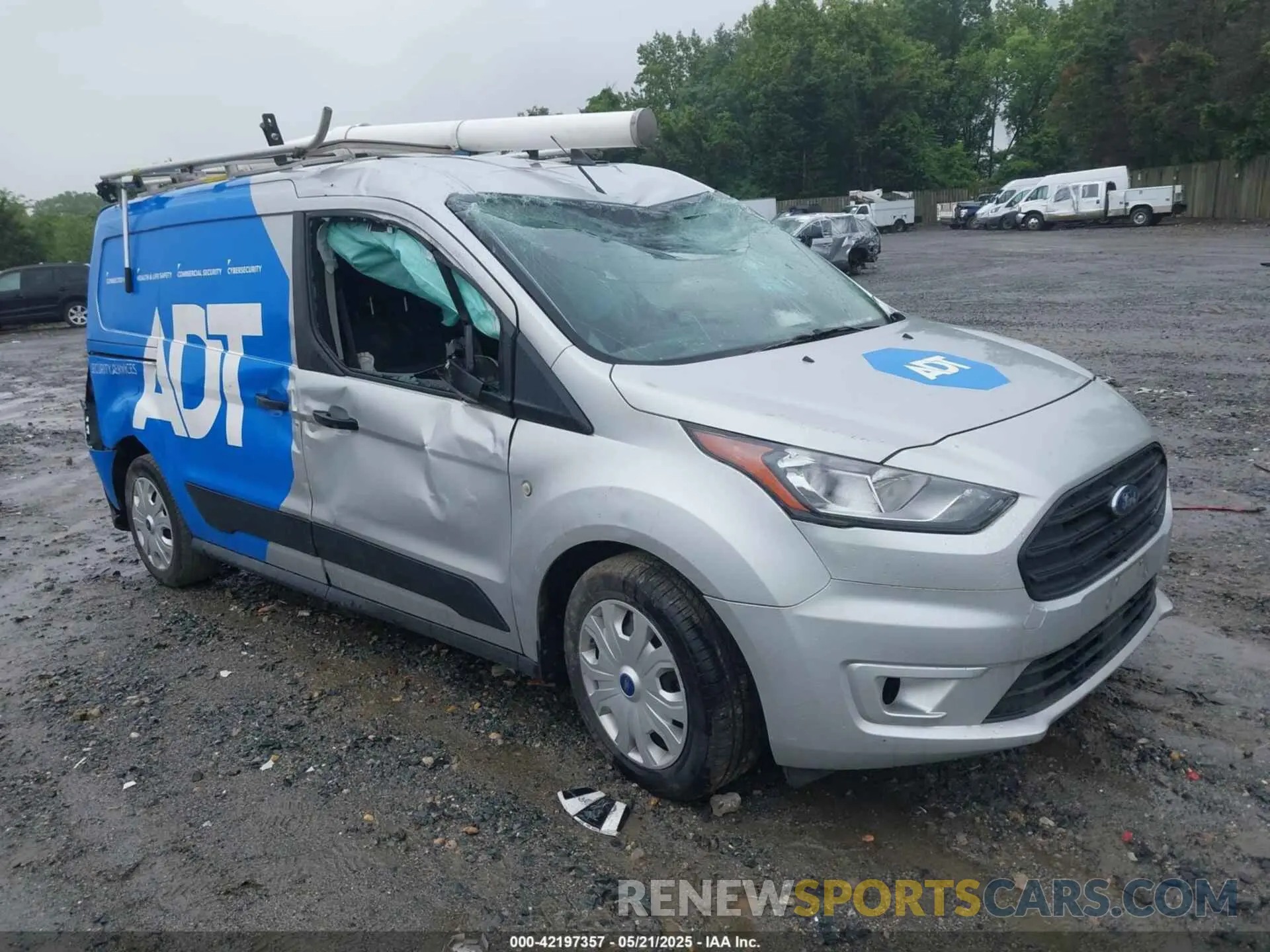 1 Photograph of a damaged car NM0LS7F29M1502768 FORD TRANSIT CONNECT 2021