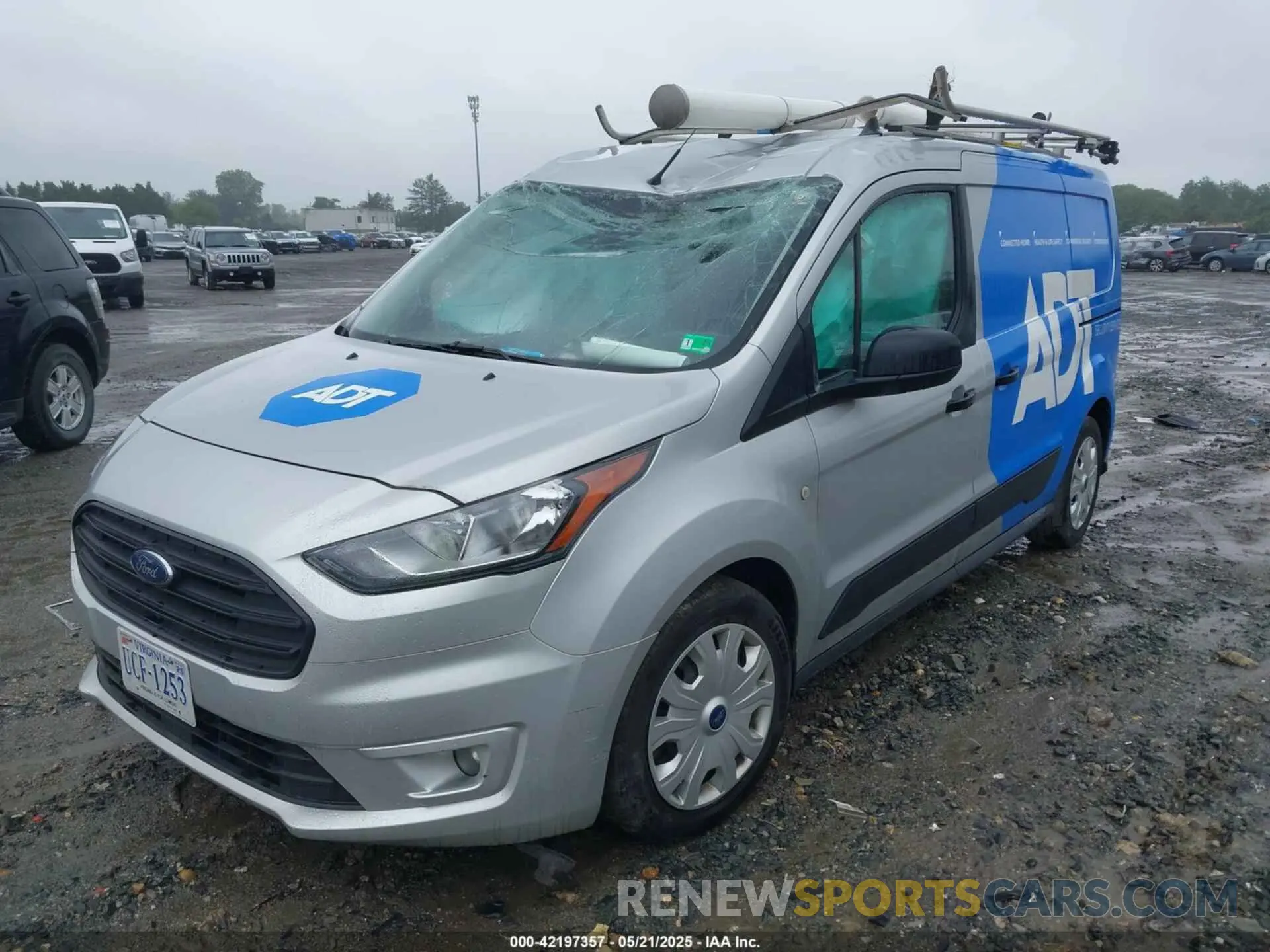 2 Photograph of a damaged car NM0LS7F29M1502768 FORD TRANSIT CONNECT 2021