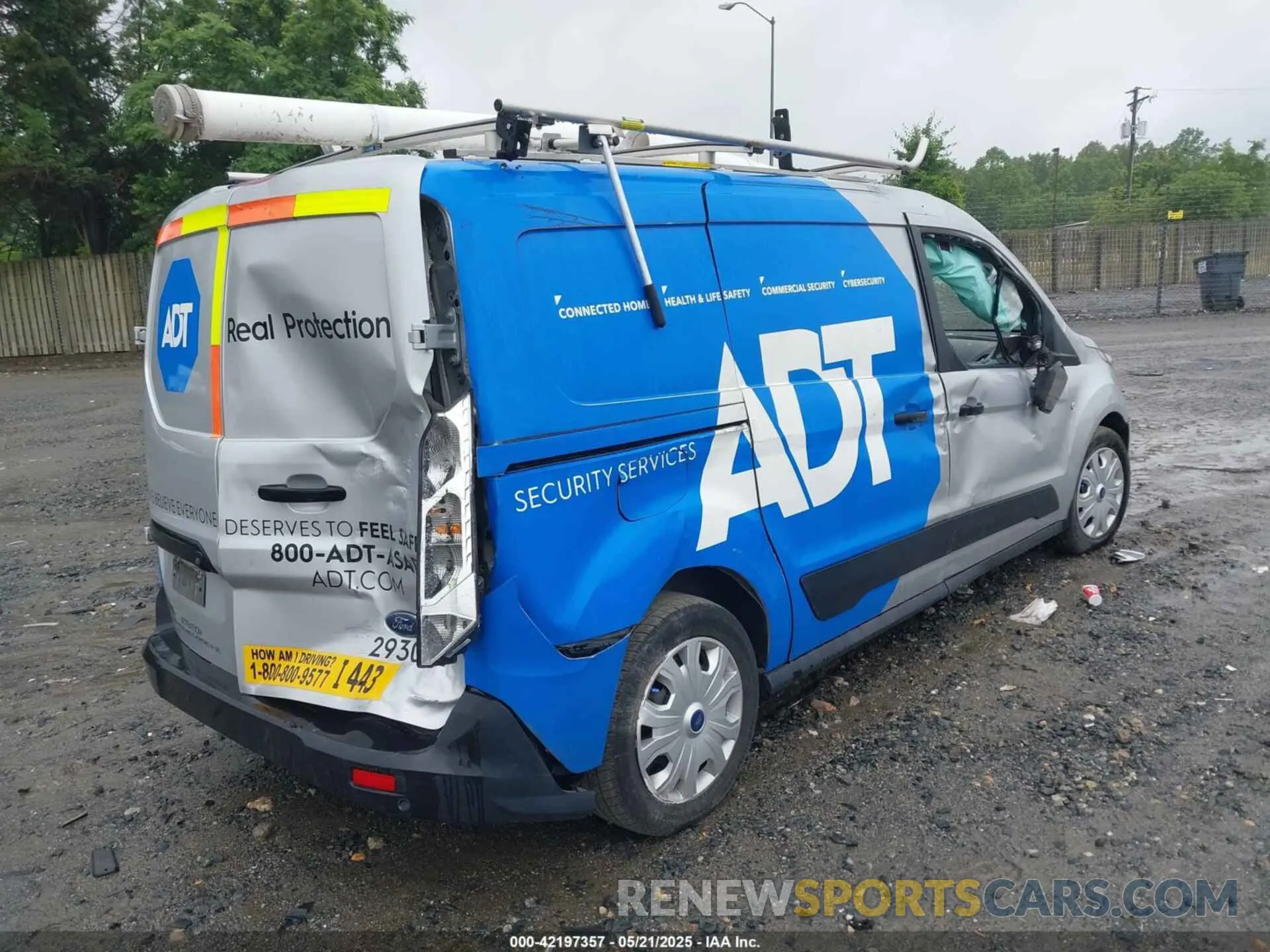 4 Photograph of a damaged car NM0LS7F29M1502768 FORD TRANSIT CONNECT 2021