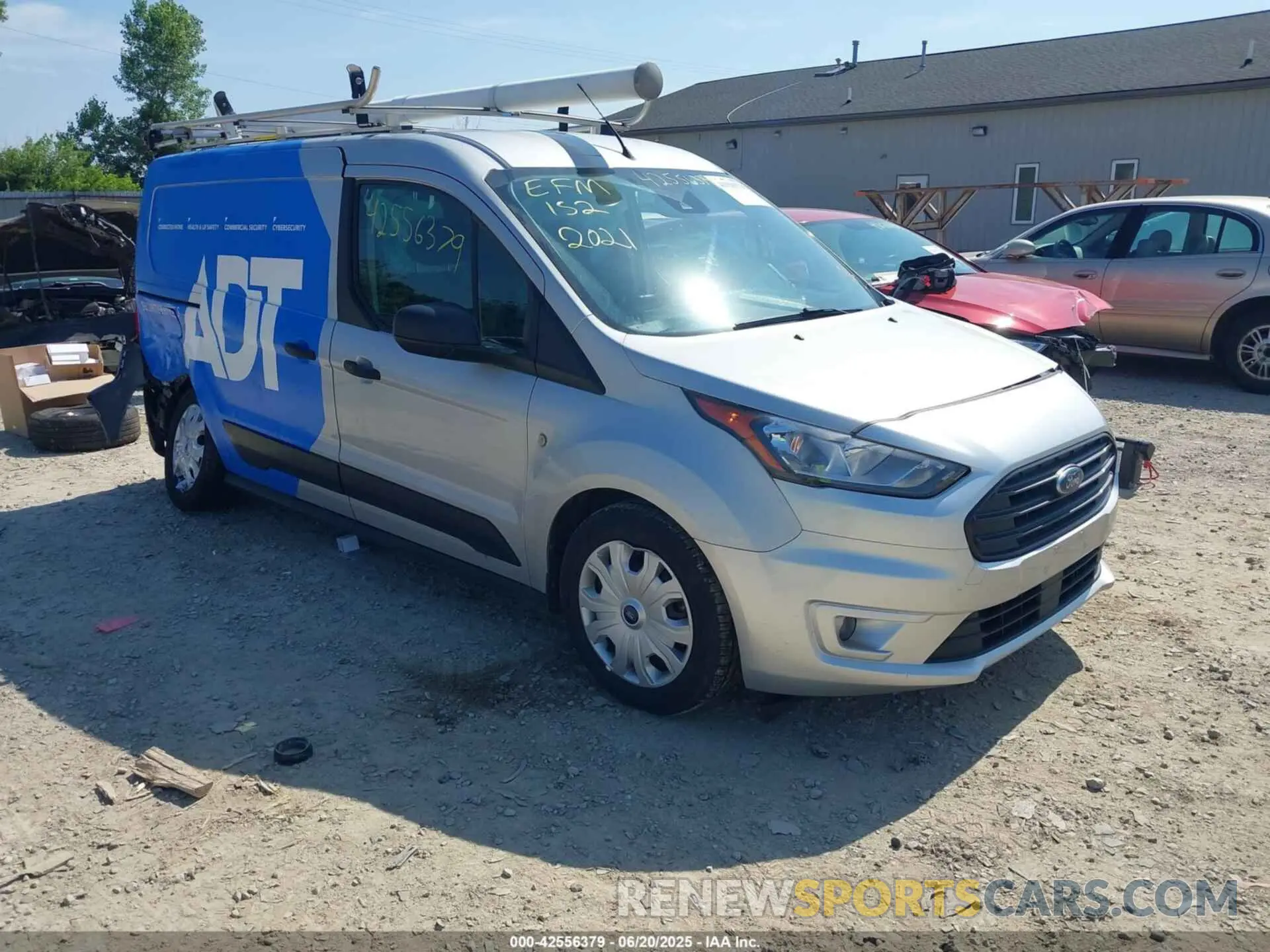 1 Photograph of a damaged car NM0LS7F29M1503029 FORD TRANSIT CONNECT 2021