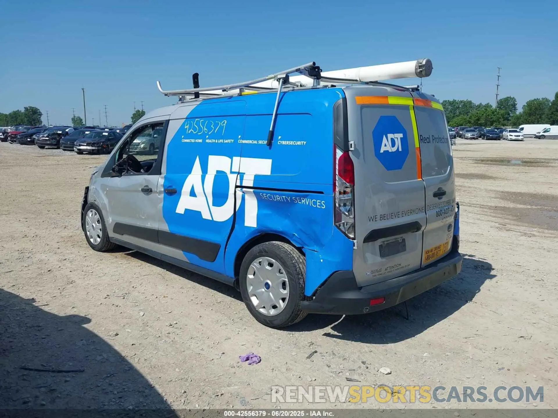 3 Photograph of a damaged car NM0LS7F29M1503029 FORD TRANSIT CONNECT 2021