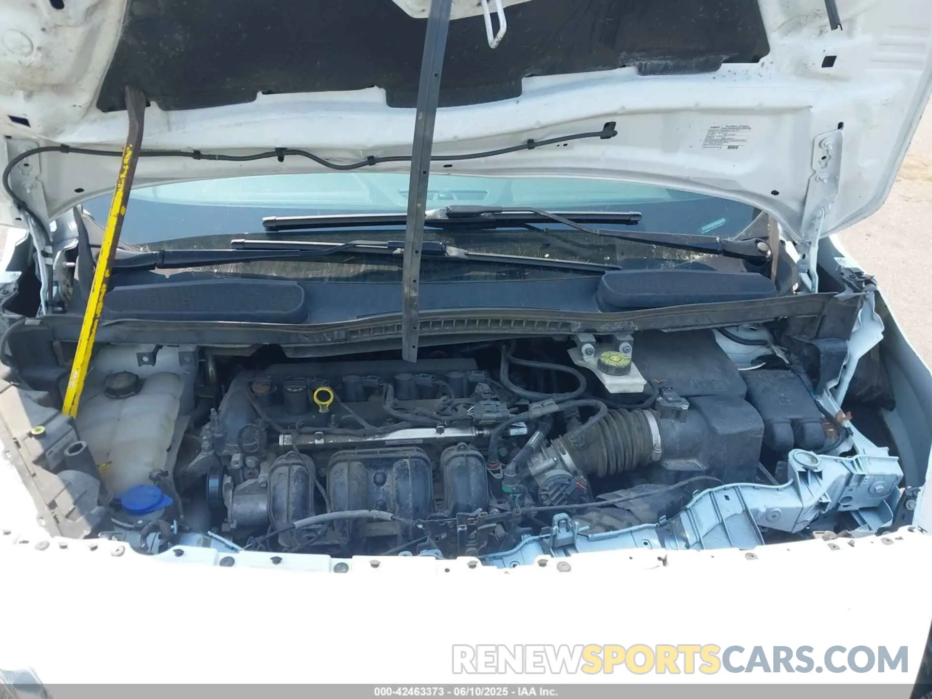 10 Photograph of a damaged car NM0LS7F7XM1495471 FORD TRANSIT CONNECT 2021