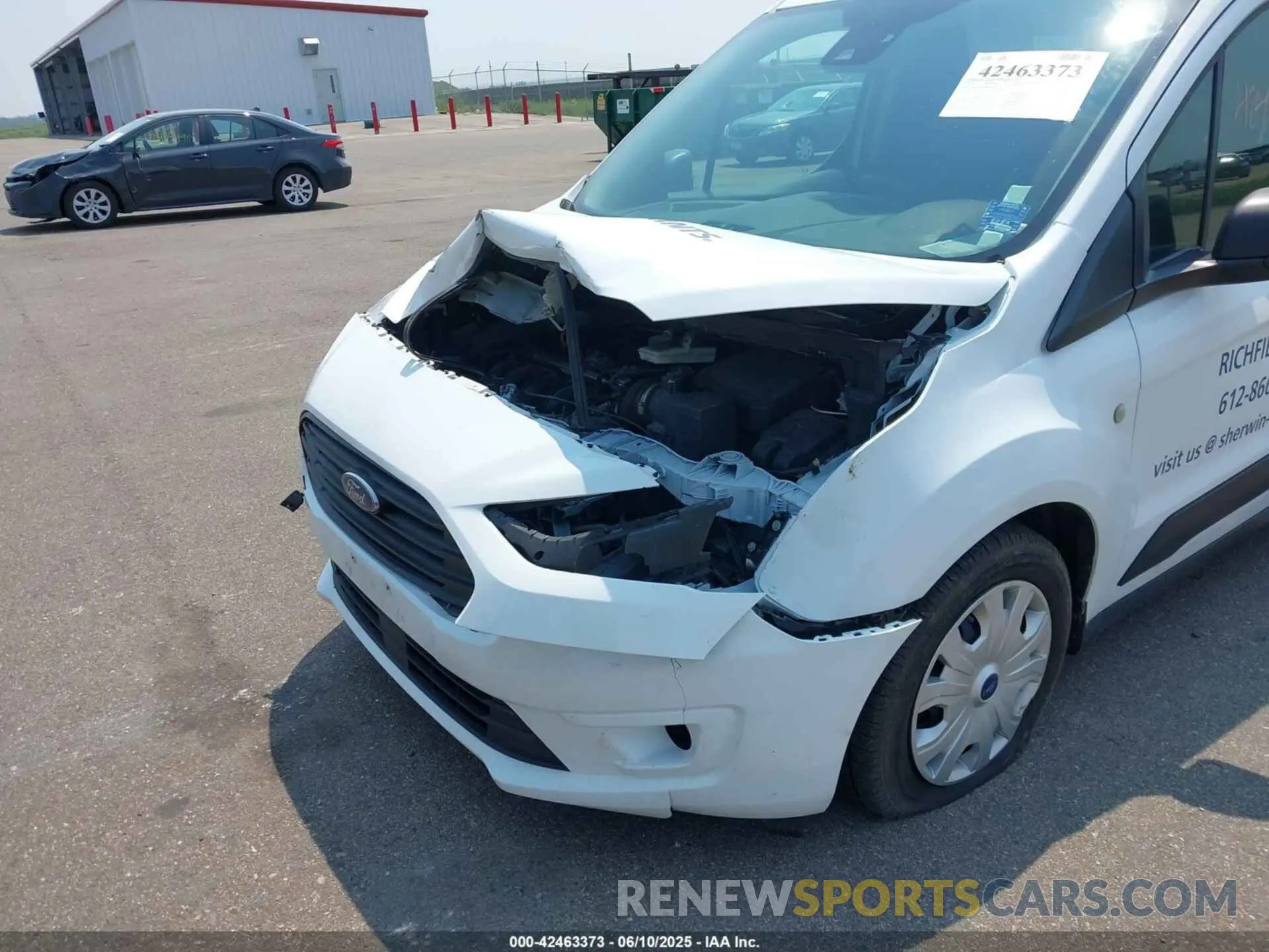 17 Photograph of a damaged car NM0LS7F7XM1495471 FORD TRANSIT CONNECT 2021