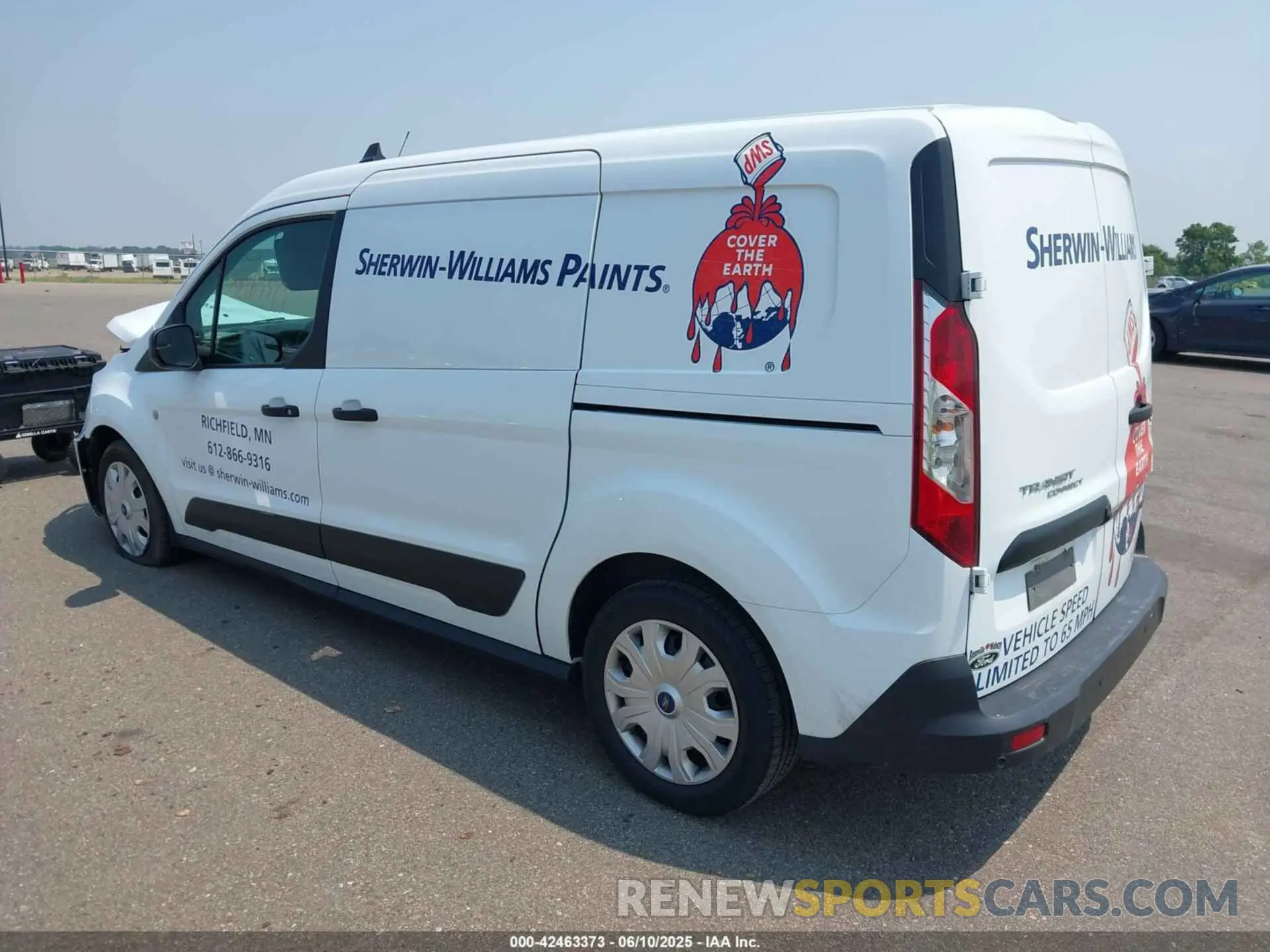 3 Photograph of a damaged car NM0LS7F7XM1495471 FORD TRANSIT CONNECT 2021