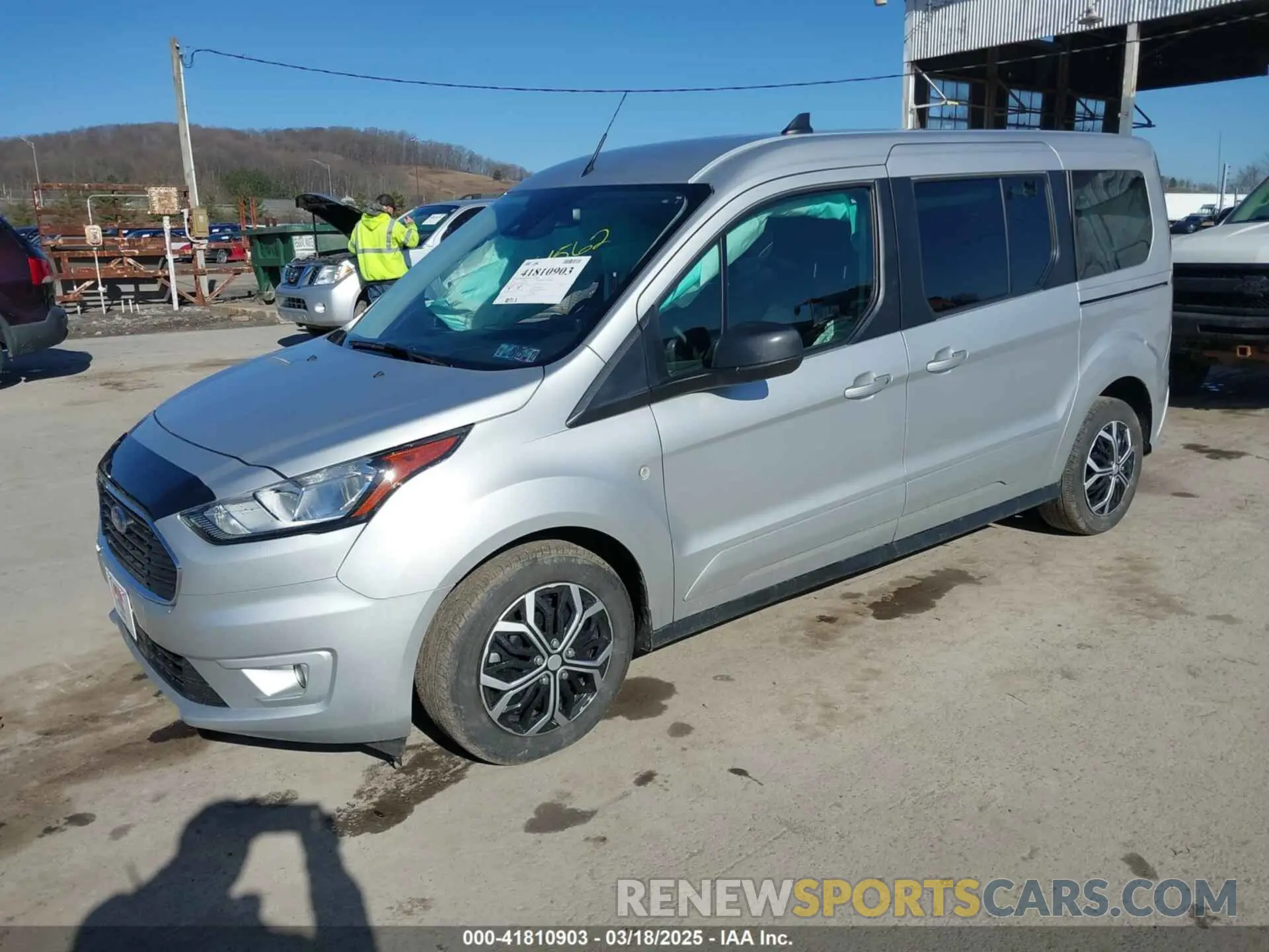 2 Photograph of a damaged car NM0GE9F29N1534562 FORD TRANSIT CONNECT 2022