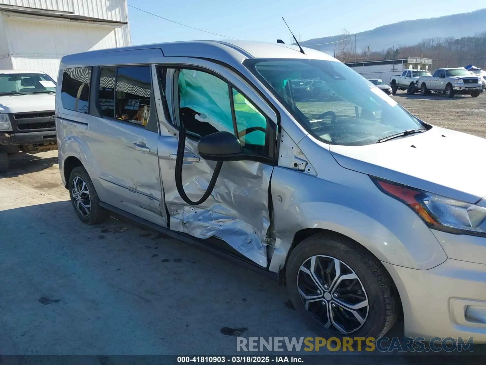 6 Photograph of a damaged car NM0GE9F29N1534562 FORD TRANSIT CONNECT 2022