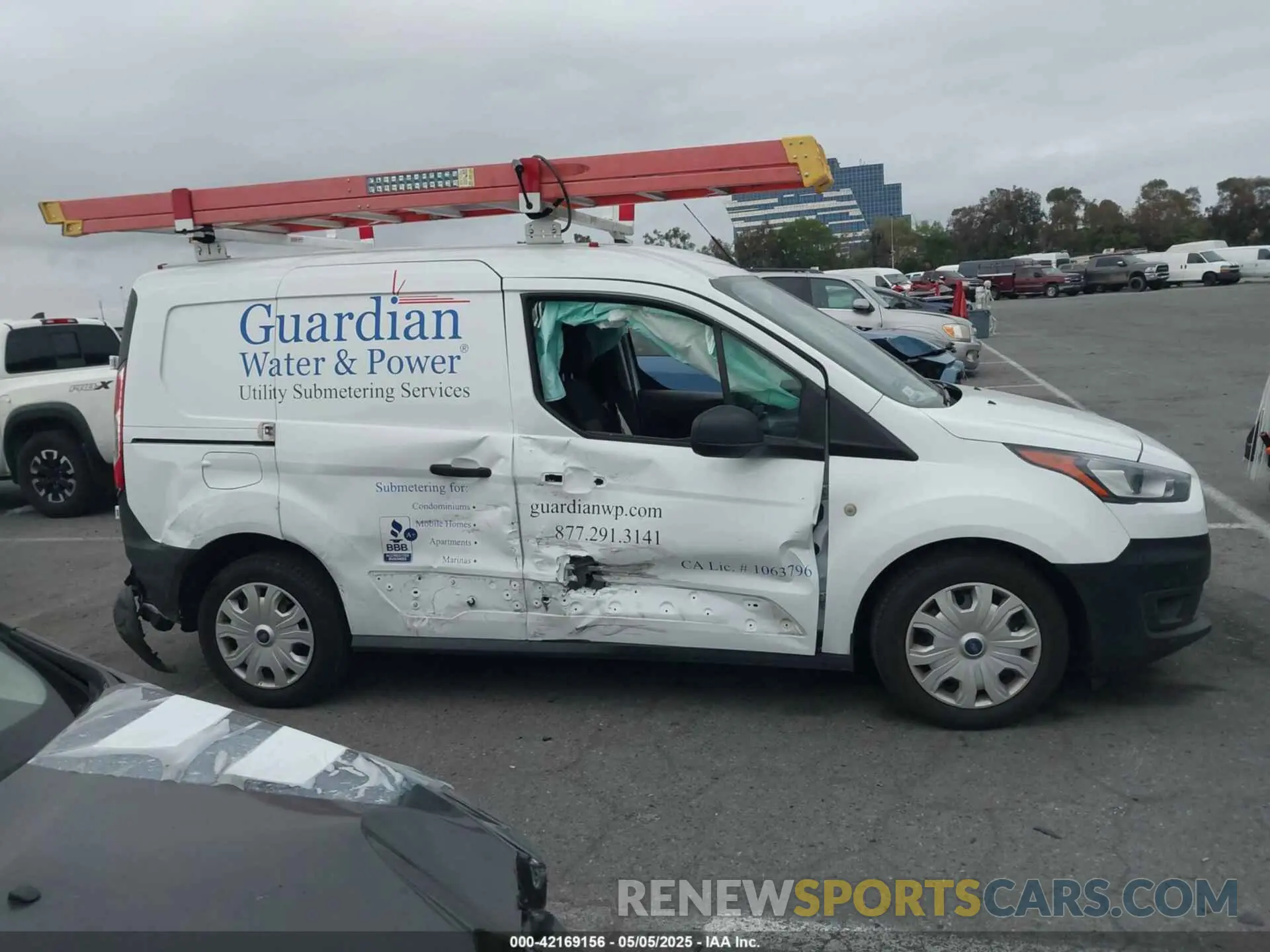 13 Photograph of a damaged car NM0LS6S25N1515521 FORD TRANSIT CONNECT 2022