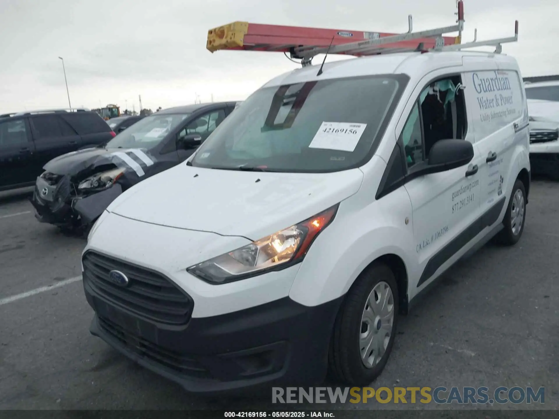 2 Photograph of a damaged car NM0LS6S25N1515521 FORD TRANSIT CONNECT 2022