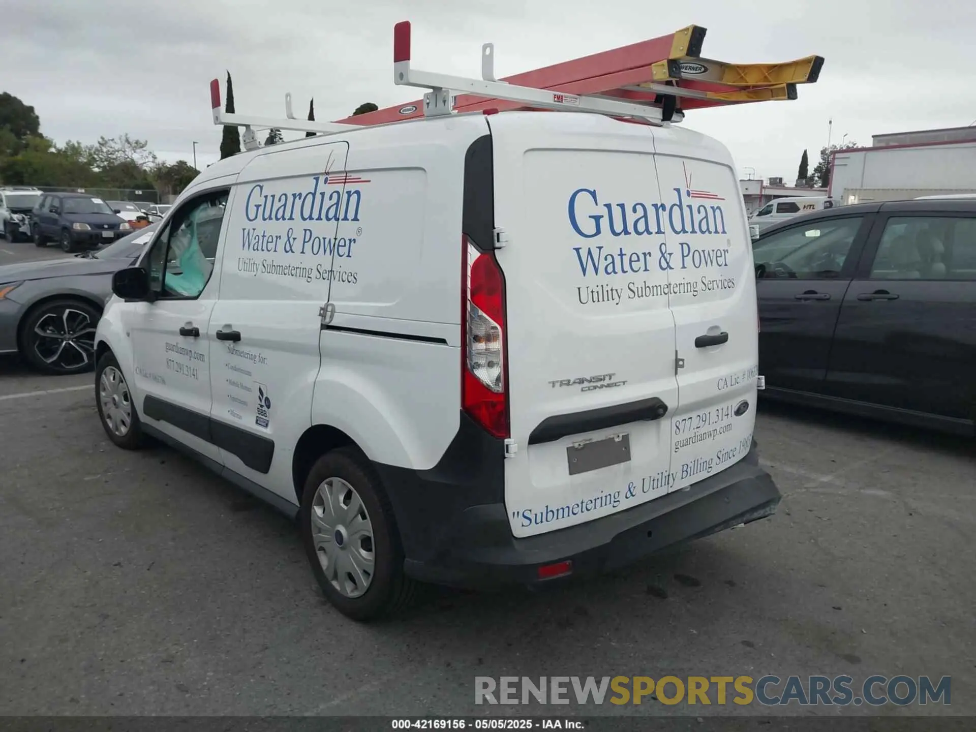 3 Photograph of a damaged car NM0LS6S25N1515521 FORD TRANSIT CONNECT 2022
