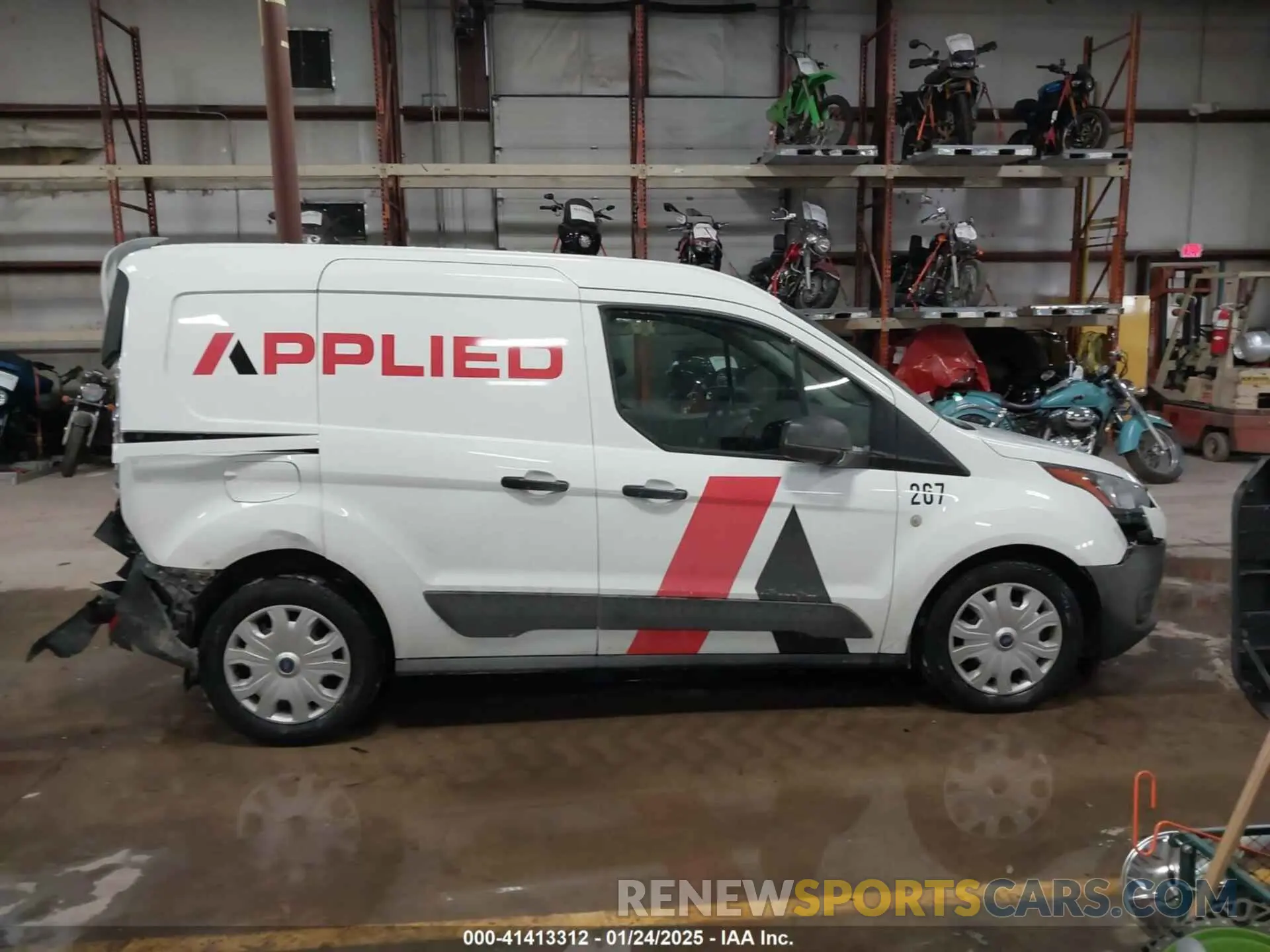 13 Photograph of a damaged car NM0LS6S26N1517598 FORD TRANSIT CONNECT 2022