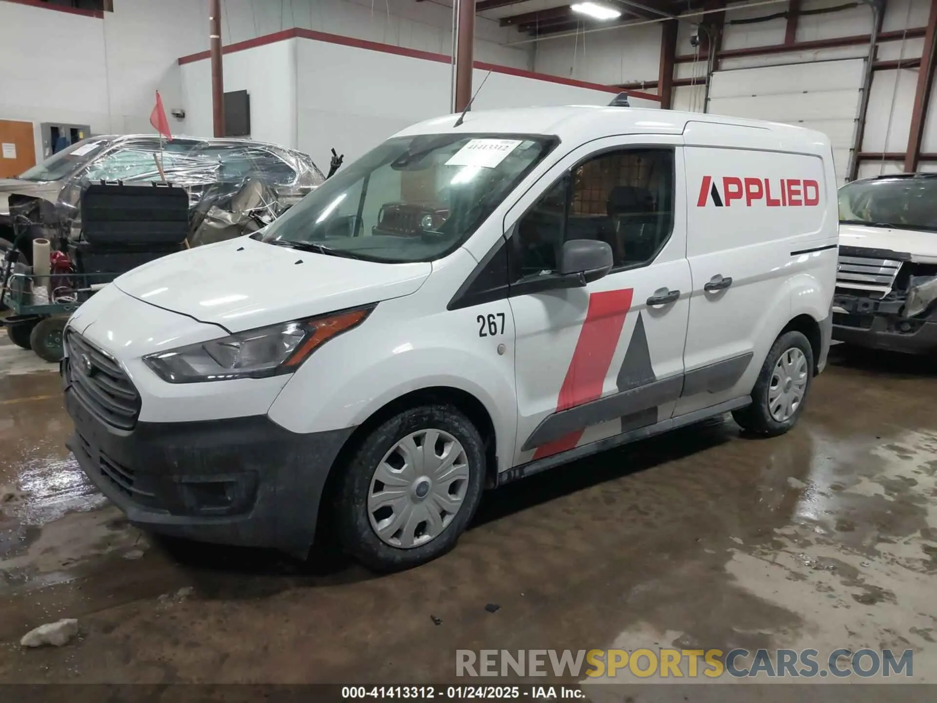 2 Photograph of a damaged car NM0LS6S26N1517598 FORD TRANSIT CONNECT 2022