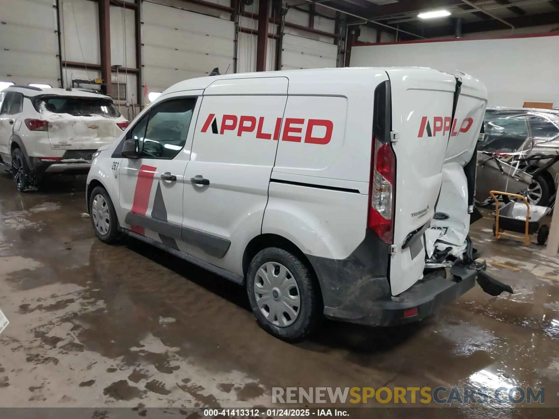 3 Photograph of a damaged car NM0LS6S26N1517598 FORD TRANSIT CONNECT 2022