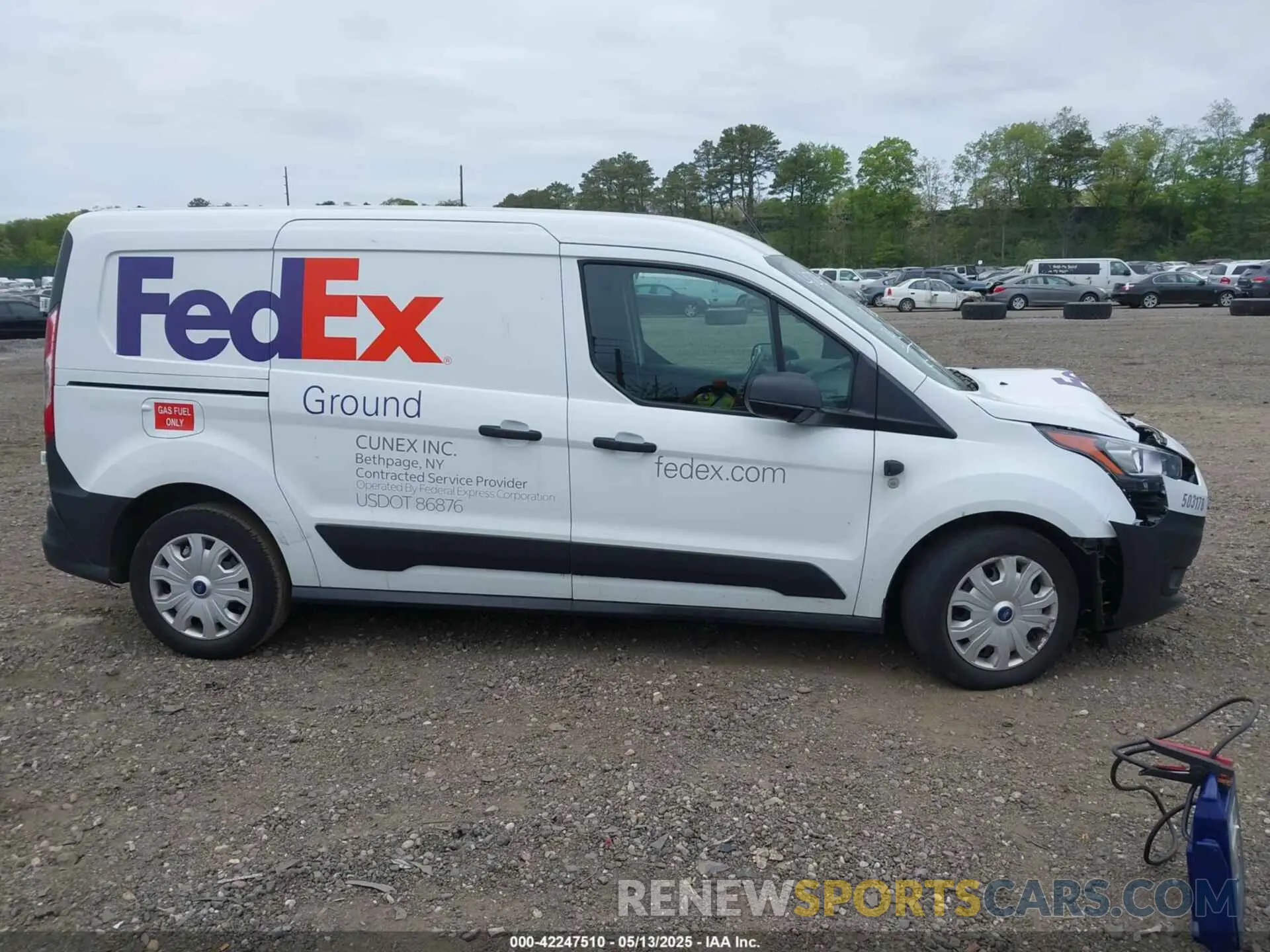 13 Photograph of a damaged car NM0LS7S22N1545677 FORD TRANSIT CONNECT 2022