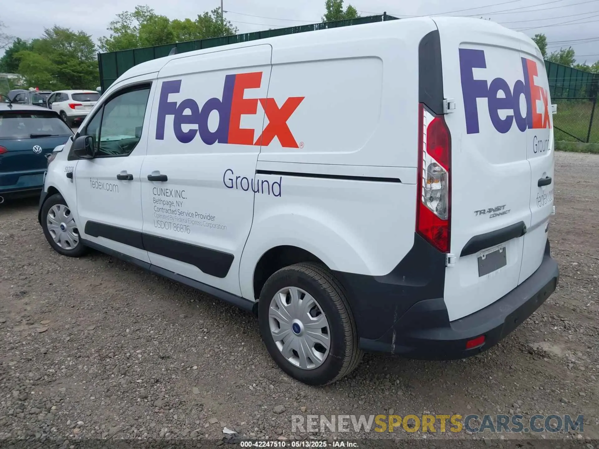 3 Photograph of a damaged car NM0LS7S22N1545677 FORD TRANSIT CONNECT 2022
