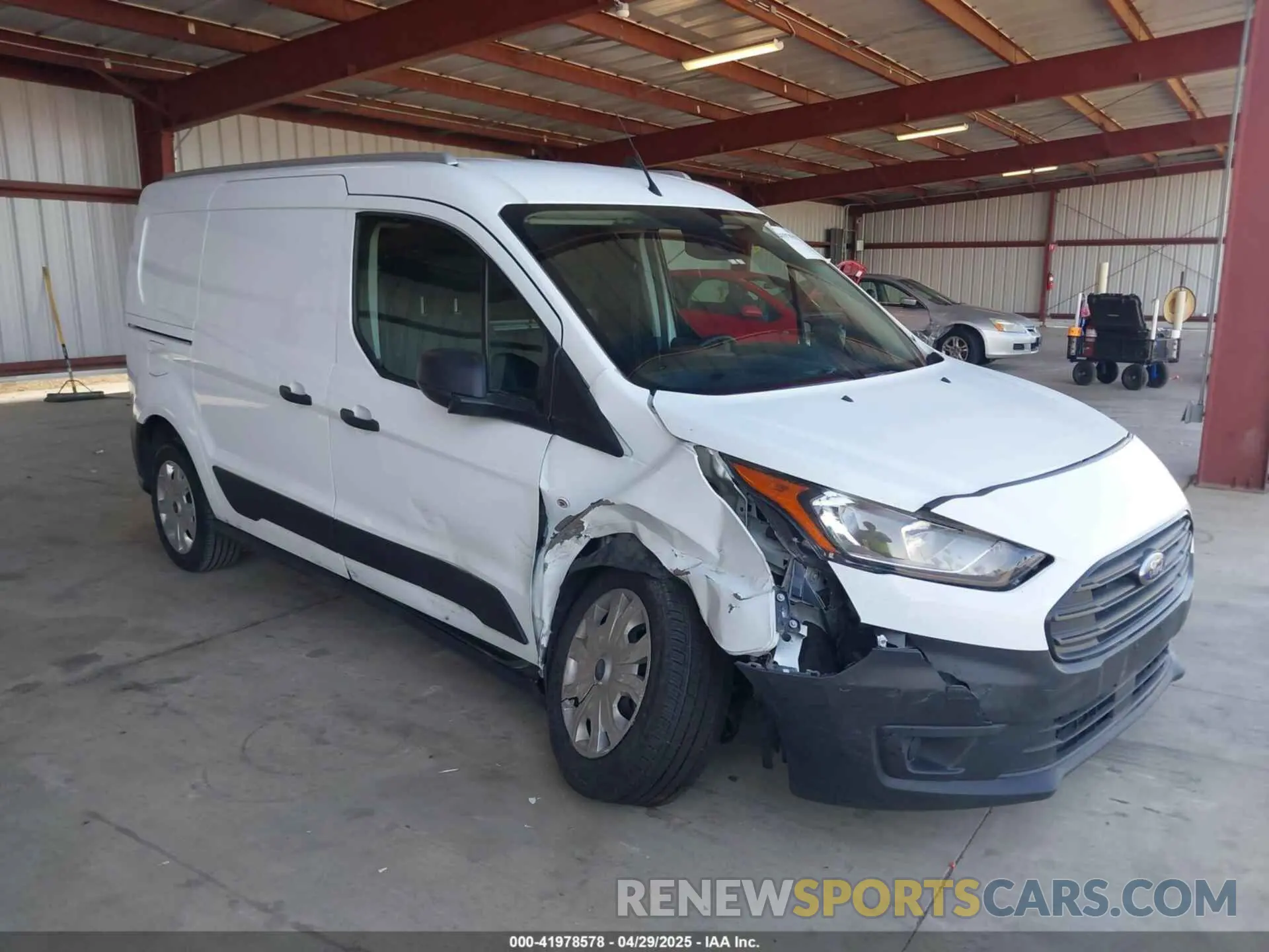 1 Photograph of a damaged car NM0LS7S24N1508002 FORD TRANSIT CONNECT 2022