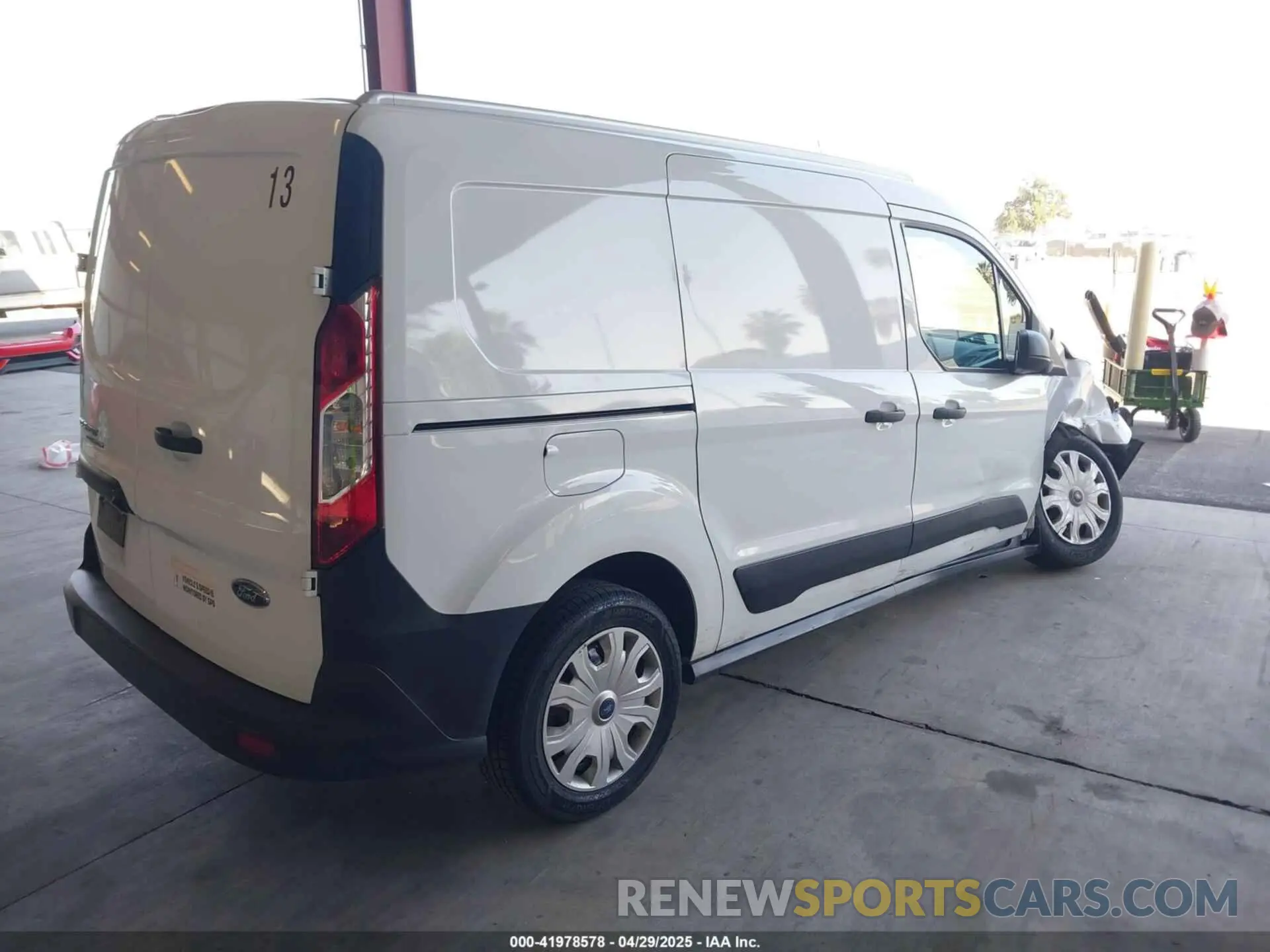 4 Photograph of a damaged car NM0LS7S24N1508002 FORD TRANSIT CONNECT 2022