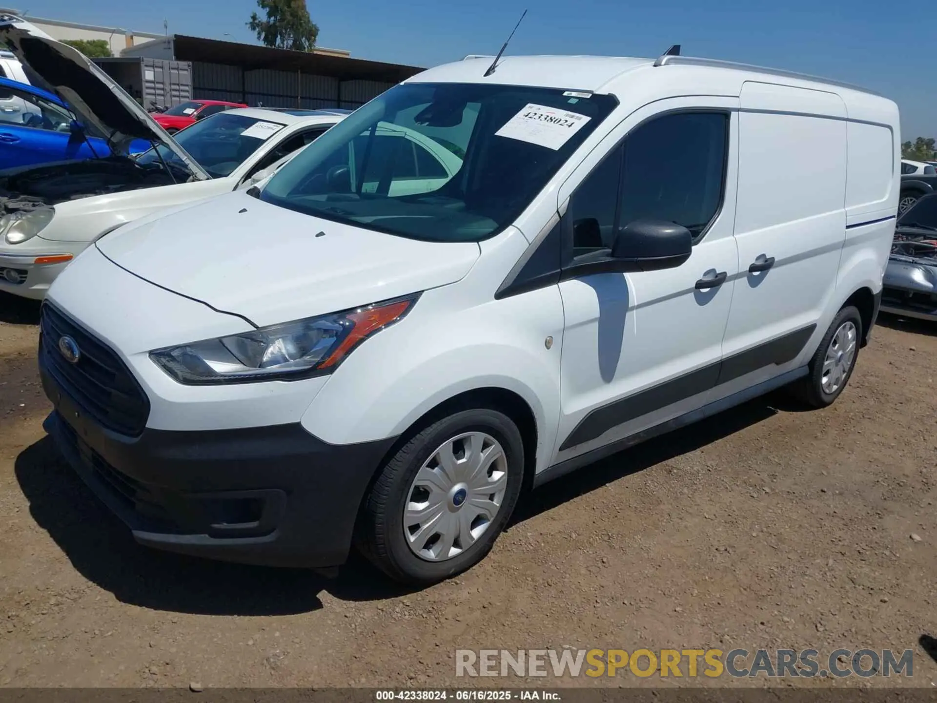 2 Photograph of a damaged car NM0LS7S24N1510428 FORD TRANSIT CONNECT 2022