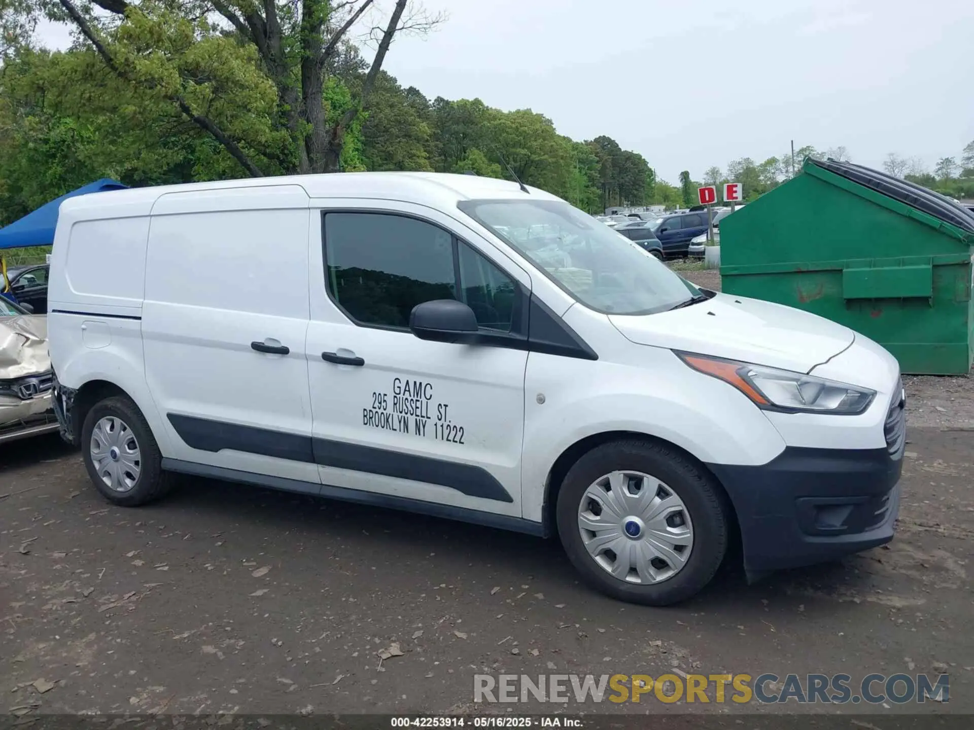 13 Photograph of a damaged car NM0LS7S24N1538486 FORD TRANSIT CONNECT 2022