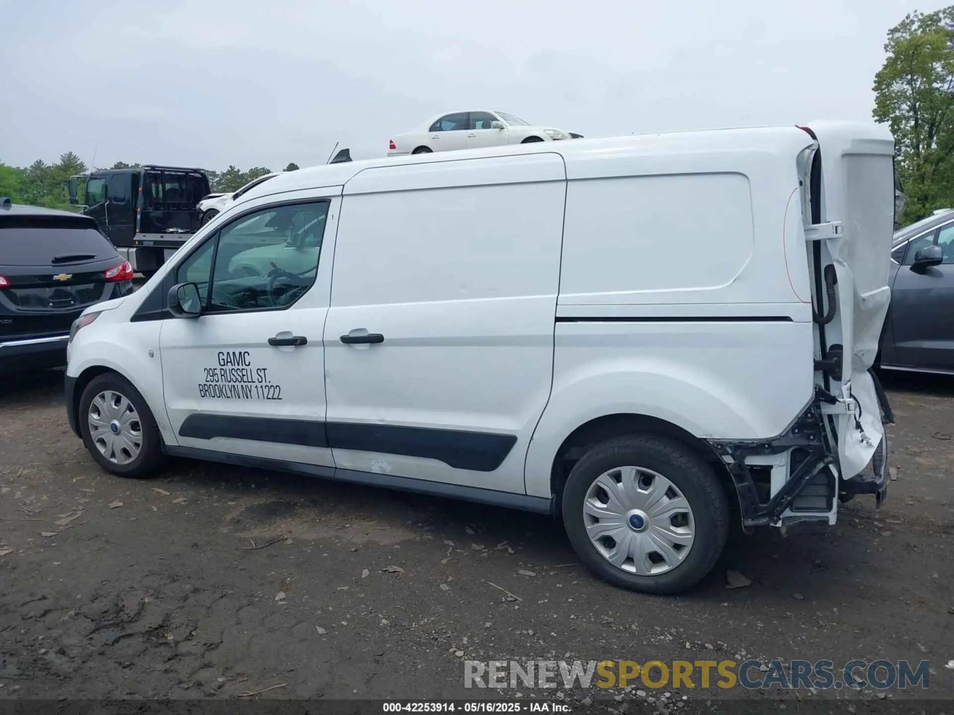 14 Photograph of a damaged car NM0LS7S24N1538486 FORD TRANSIT CONNECT 2022