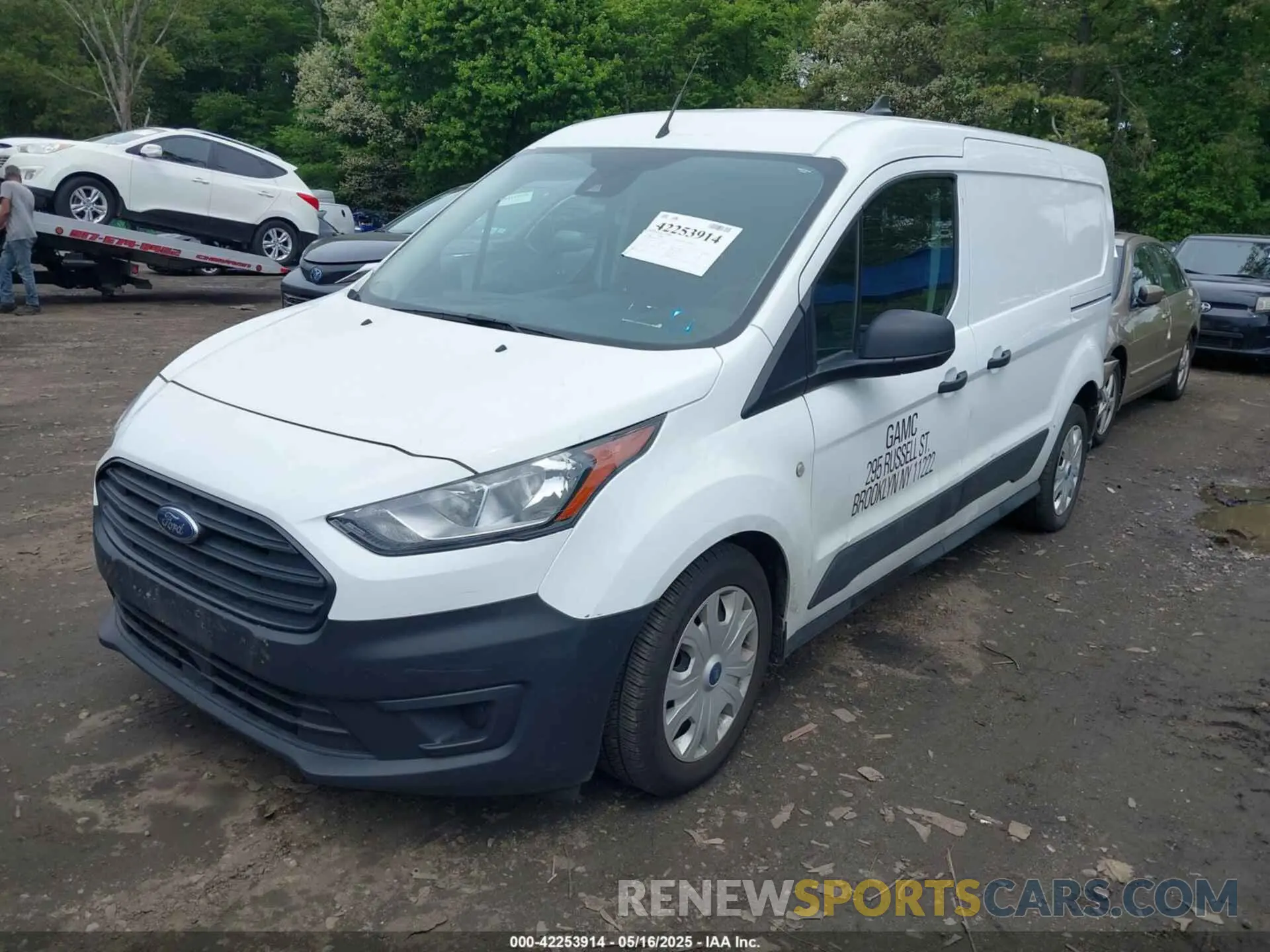 2 Photograph of a damaged car NM0LS7S24N1538486 FORD TRANSIT CONNECT 2022