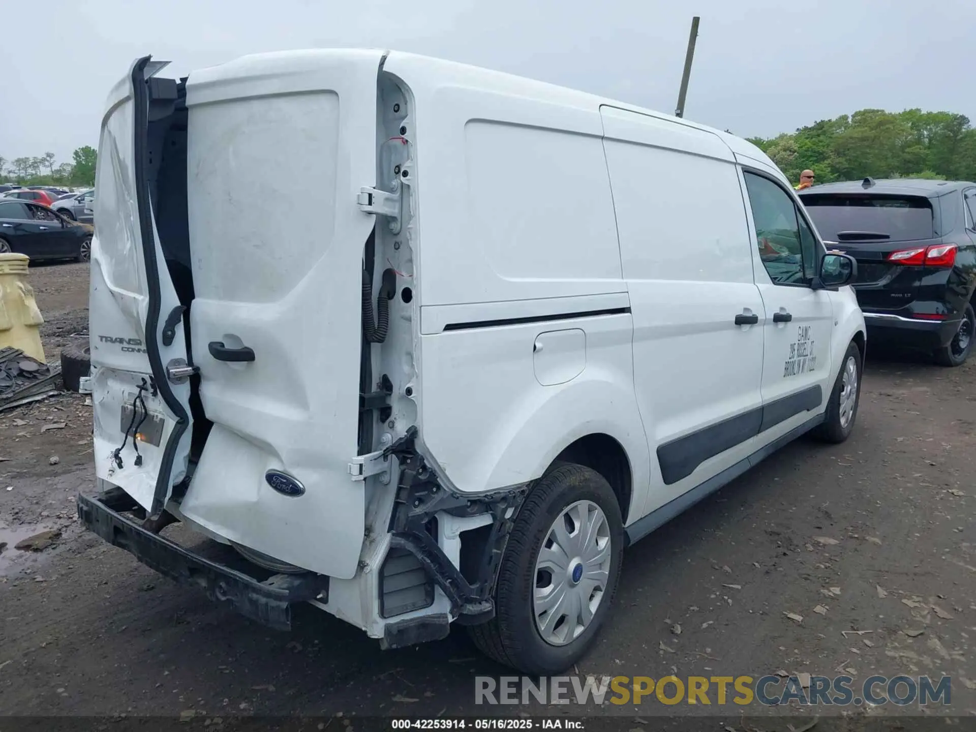 4 Photograph of a damaged car NM0LS7S24N1538486 FORD TRANSIT CONNECT 2022