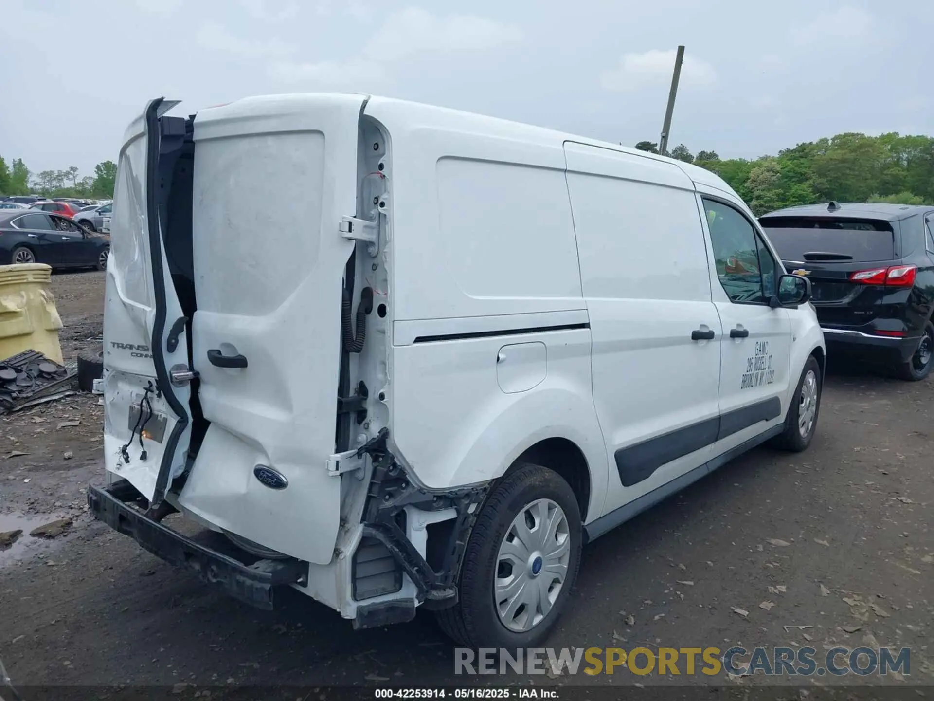 6 Photograph of a damaged car NM0LS7S24N1538486 FORD TRANSIT CONNECT 2022