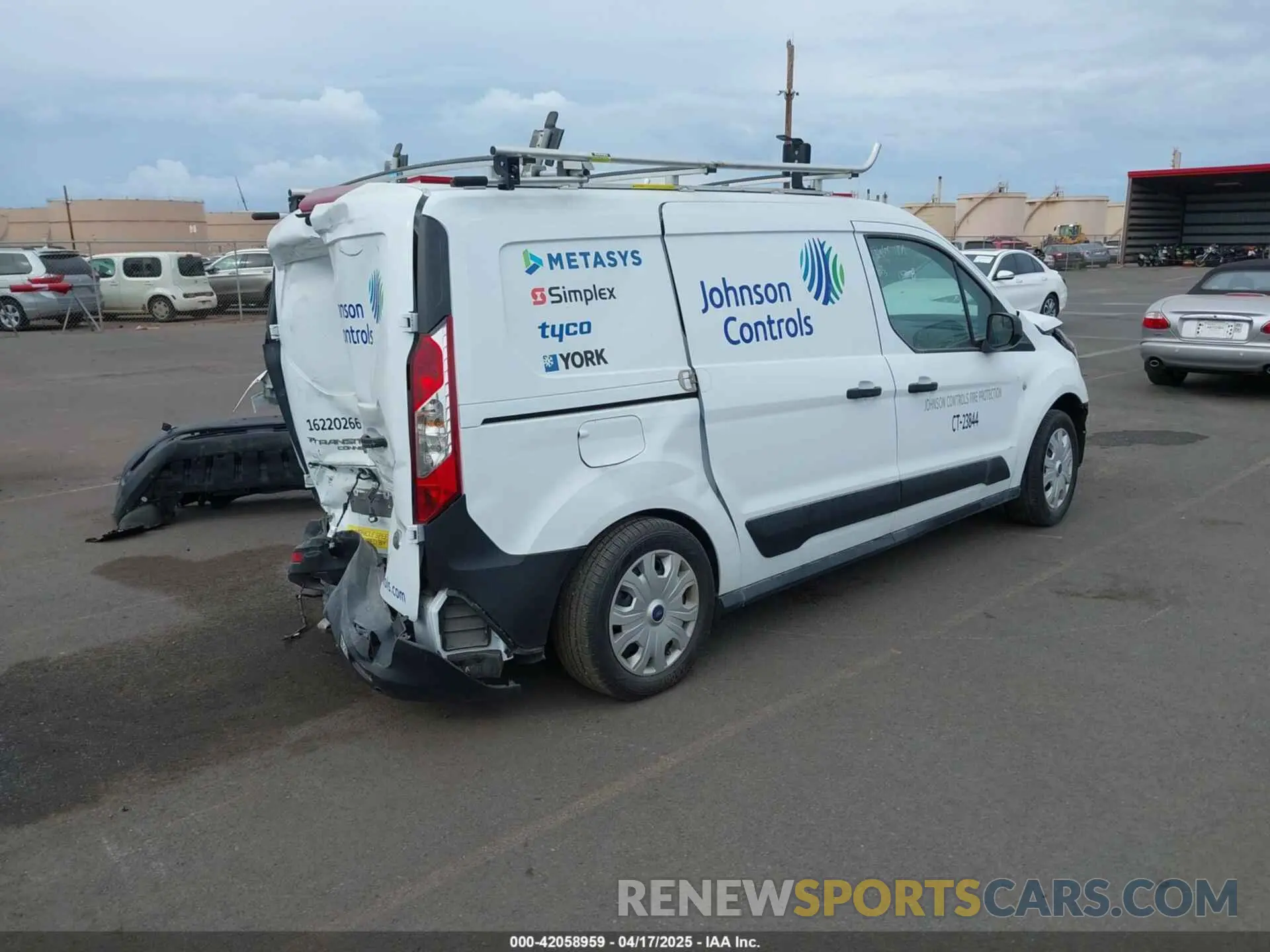 4 Photograph of a damaged car NM0LS7S25N1524516 FORD TRANSIT CONNECT 2022