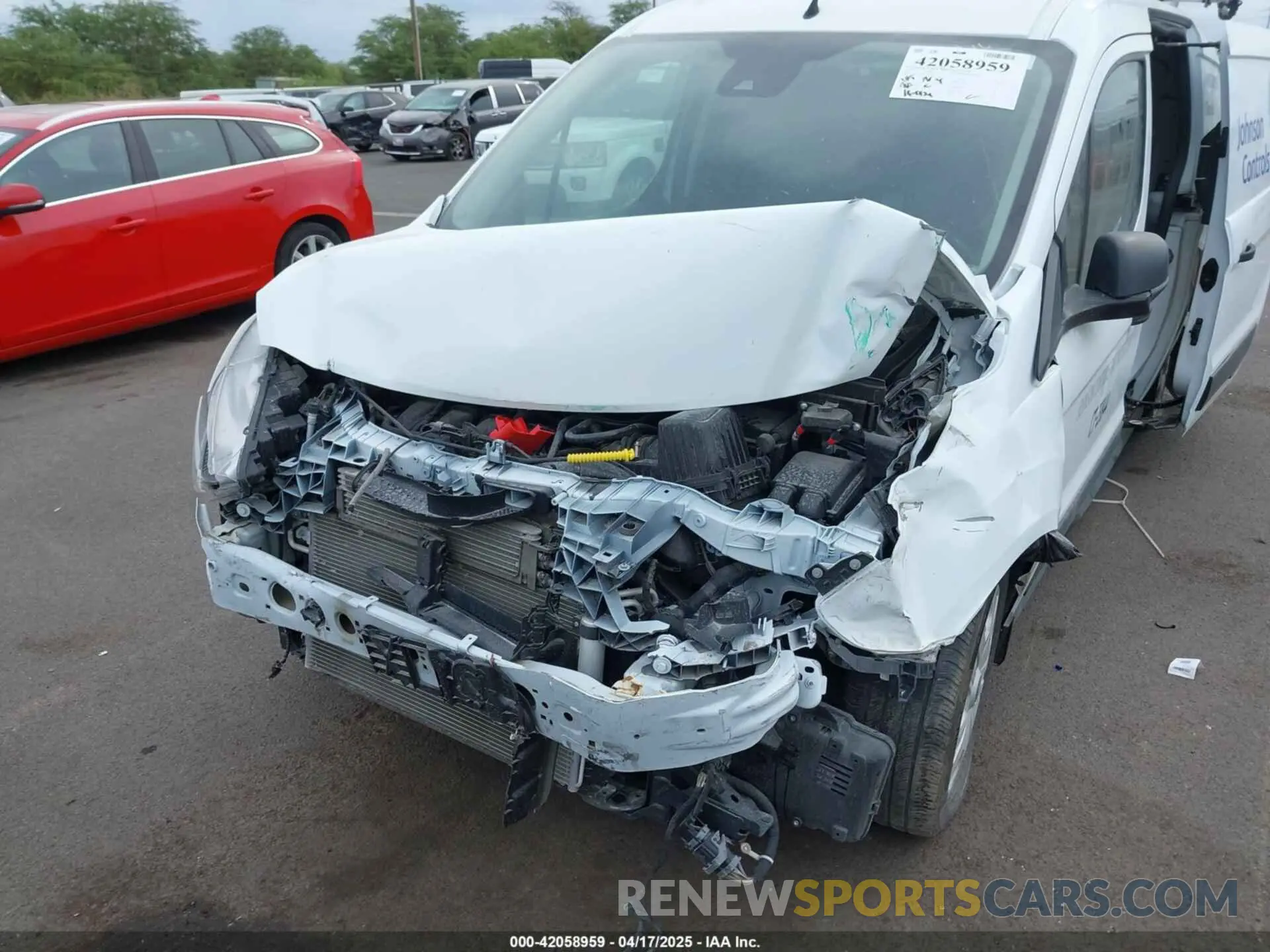 6 Photograph of a damaged car NM0LS7S25N1524516 FORD TRANSIT CONNECT 2022