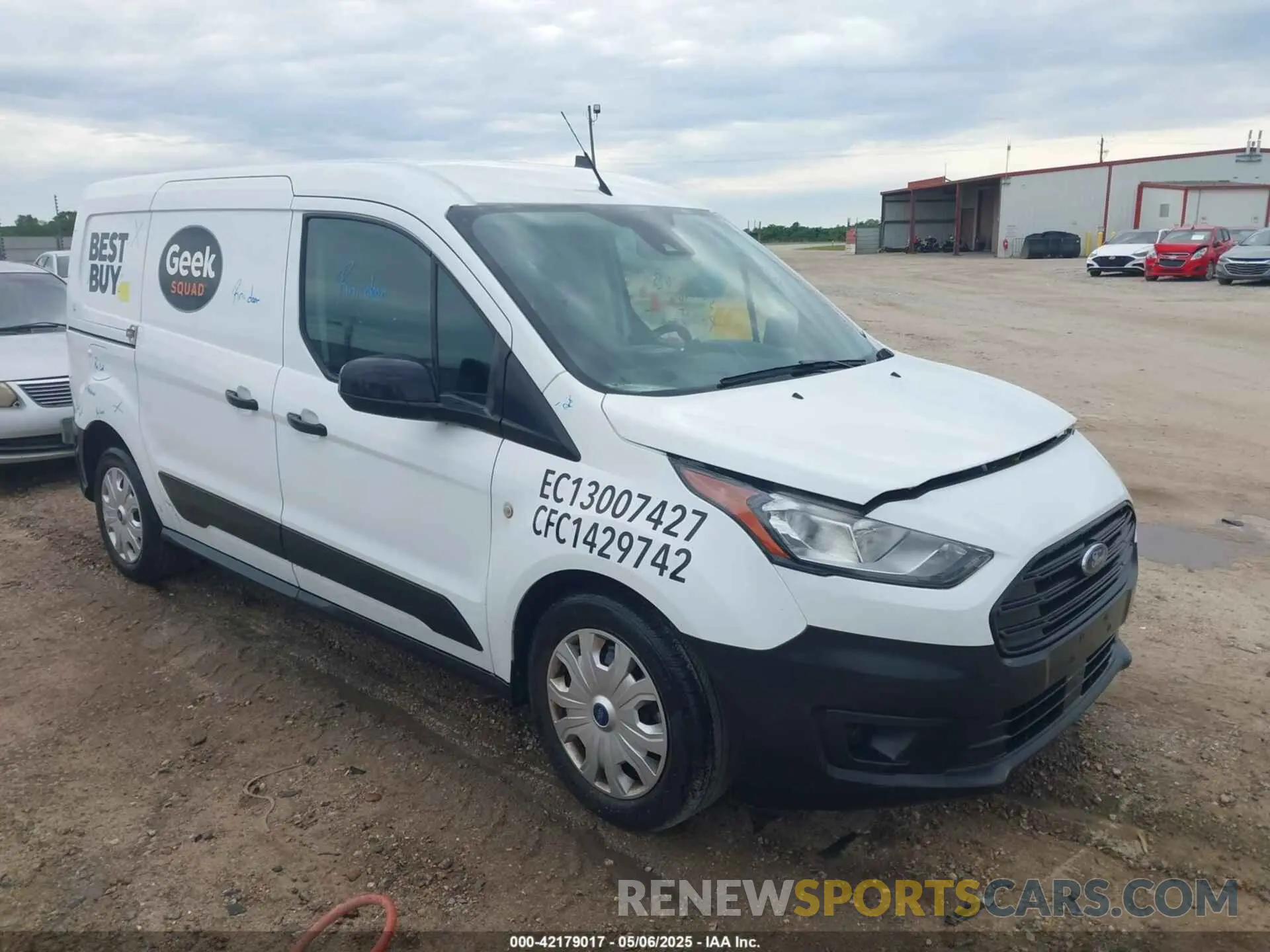 1 Photograph of a damaged car NM0LS7S26N1511404 FORD TRANSIT CONNECT 2022