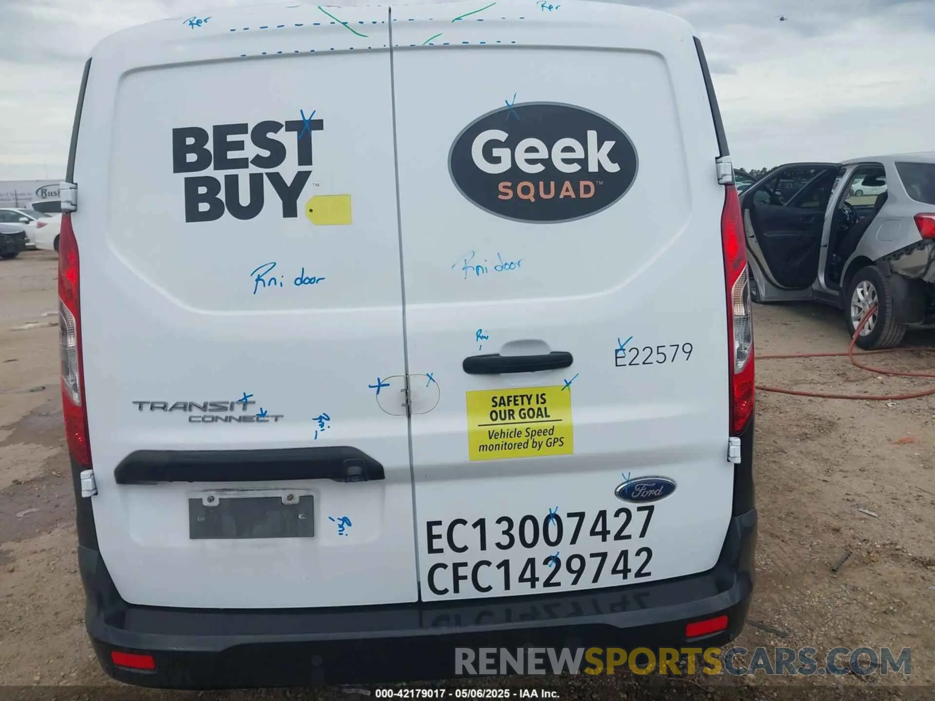 16 Photograph of a damaged car NM0LS7S26N1511404 FORD TRANSIT CONNECT 2022