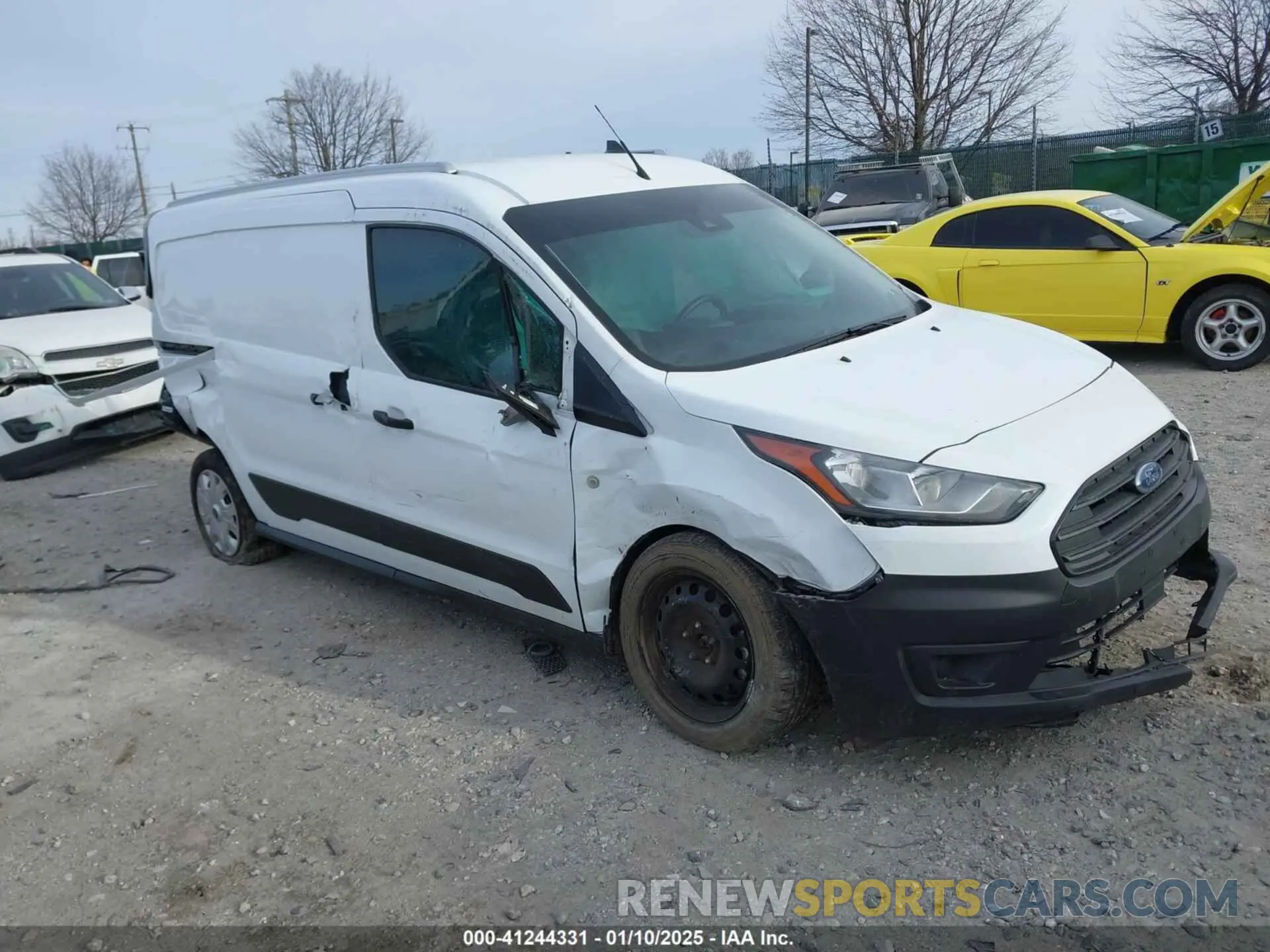 1 Photograph of a damaged car NM0LS7S26N1540336 FORD TRANSIT CONNECT 2022