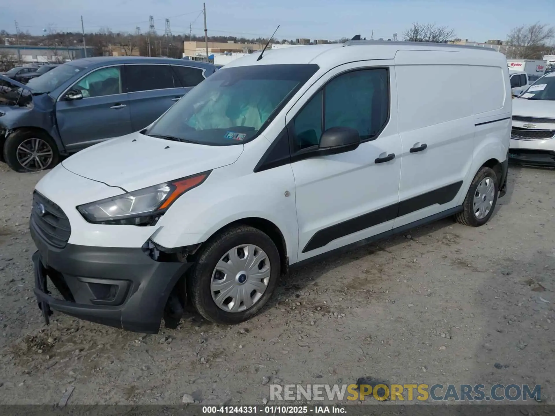 2 Photograph of a damaged car NM0LS7S26N1540336 FORD TRANSIT CONNECT 2022