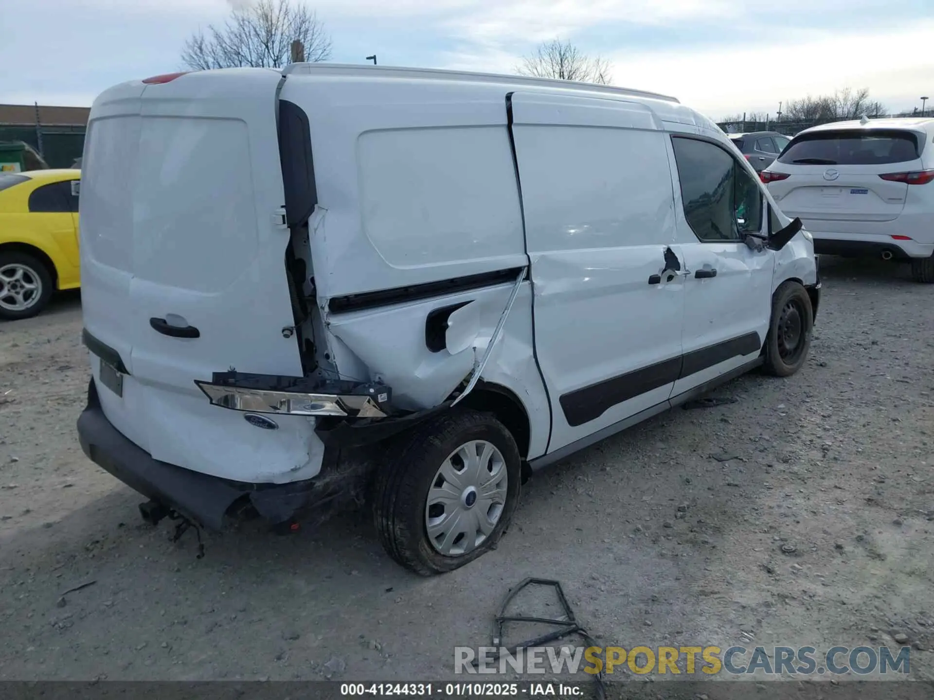 4 Photograph of a damaged car NM0LS7S26N1540336 FORD TRANSIT CONNECT 2022