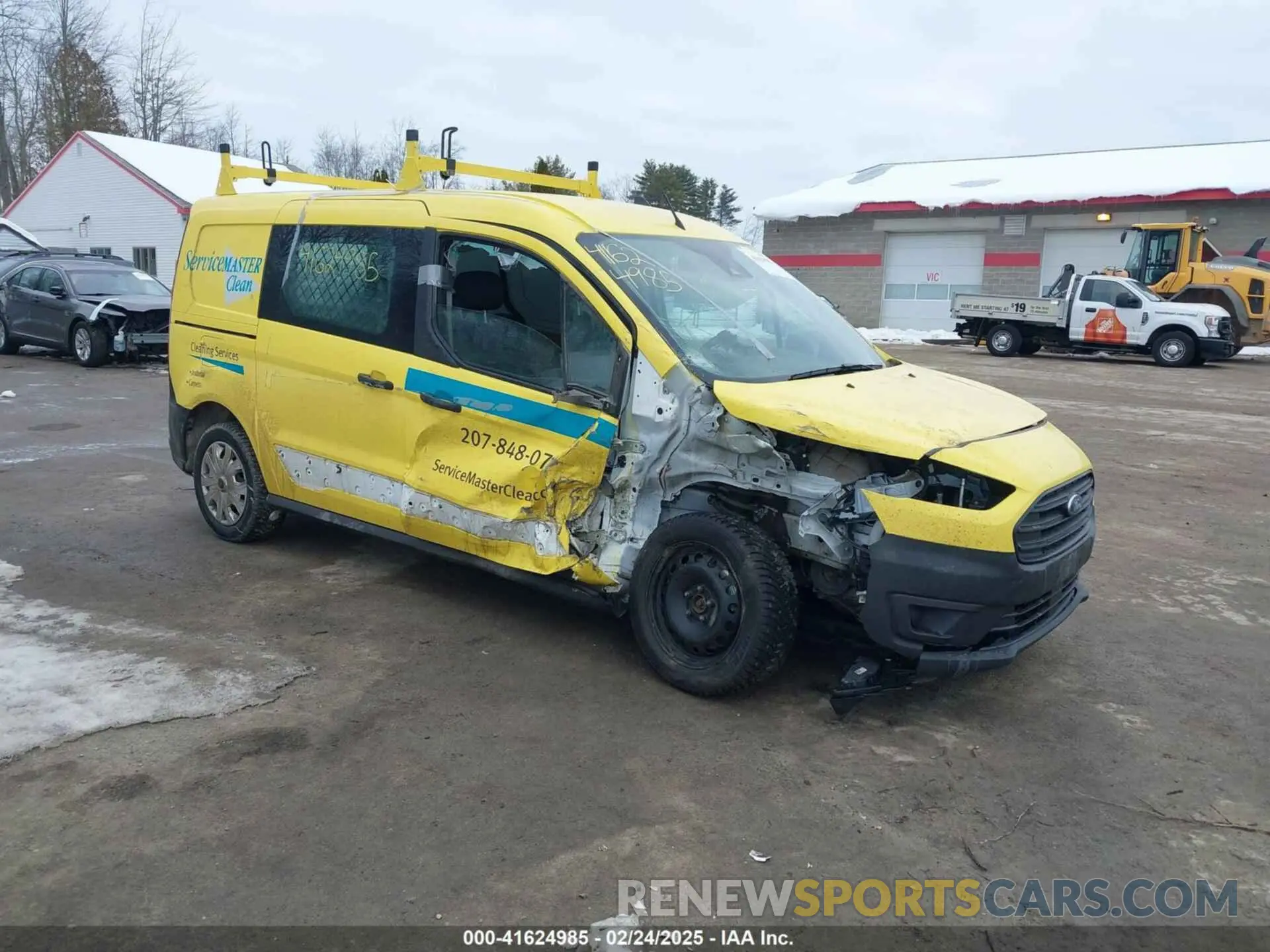 1 Photograph of a damaged car NM0LS7S27N1527126 FORD TRANSIT CONNECT 2022