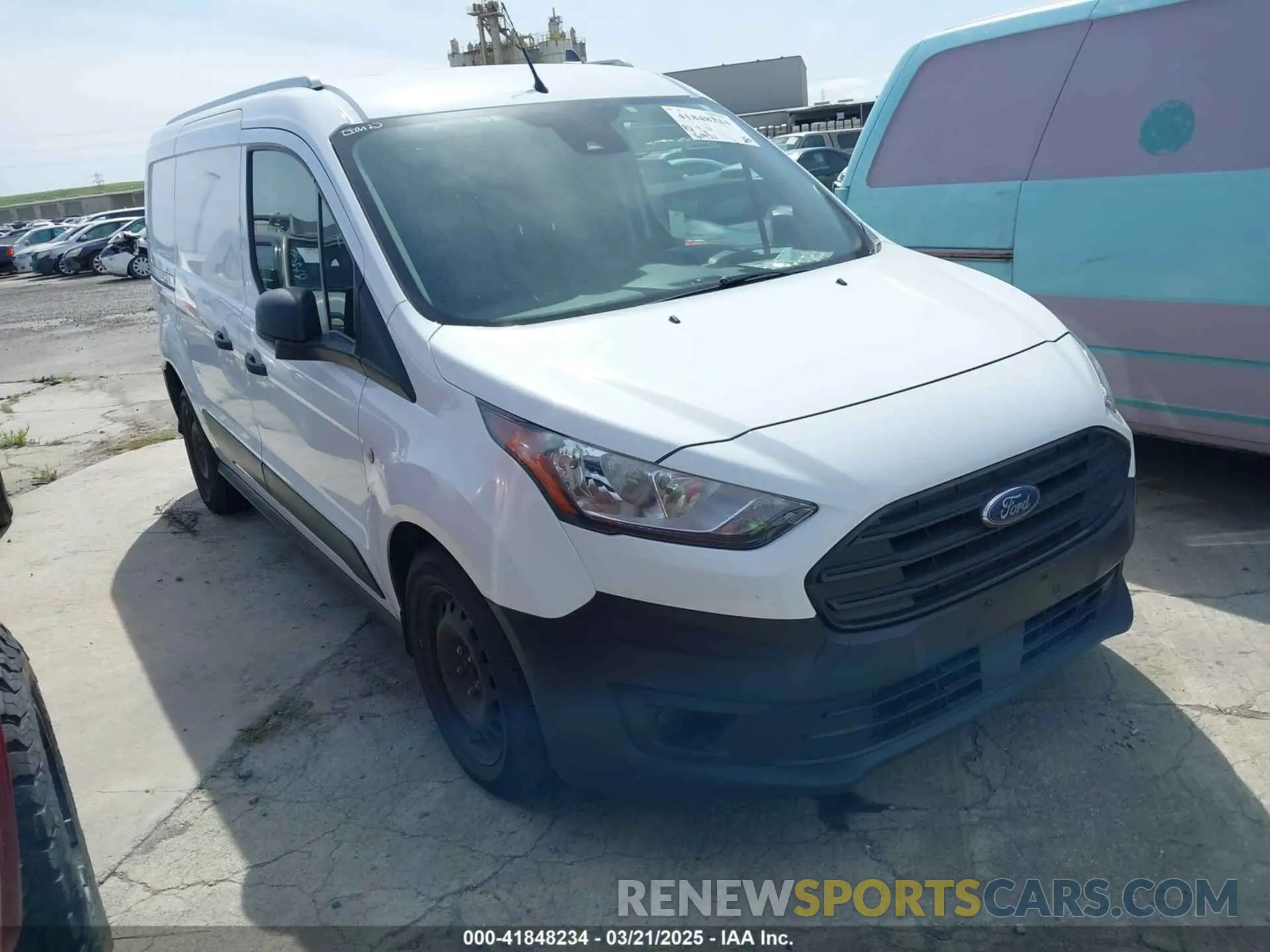 1 Photograph of a damaged car NM0LS7S28N1507743 FORD TRANSIT CONNECT 2022
