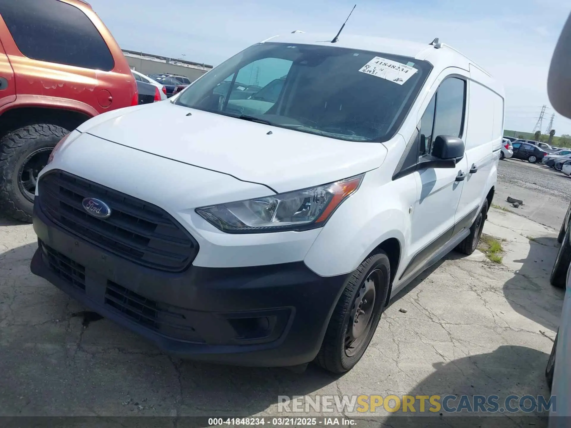 2 Photograph of a damaged car NM0LS7S28N1507743 FORD TRANSIT CONNECT 2022