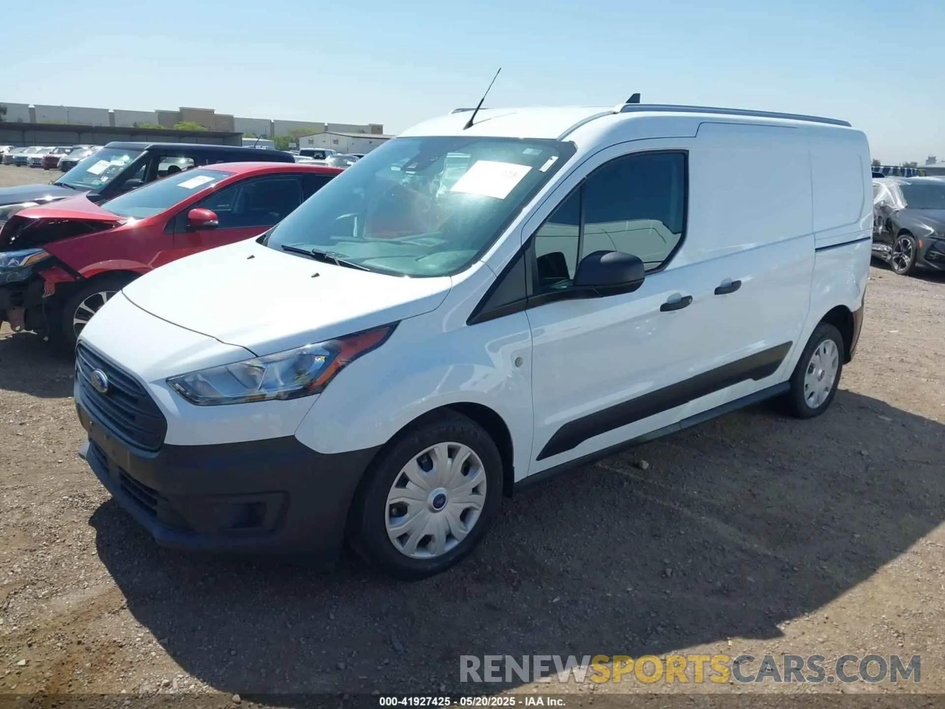 2 Photograph of a damaged car NM0LS7S28N1508410 FORD TRANSIT CONNECT 2022