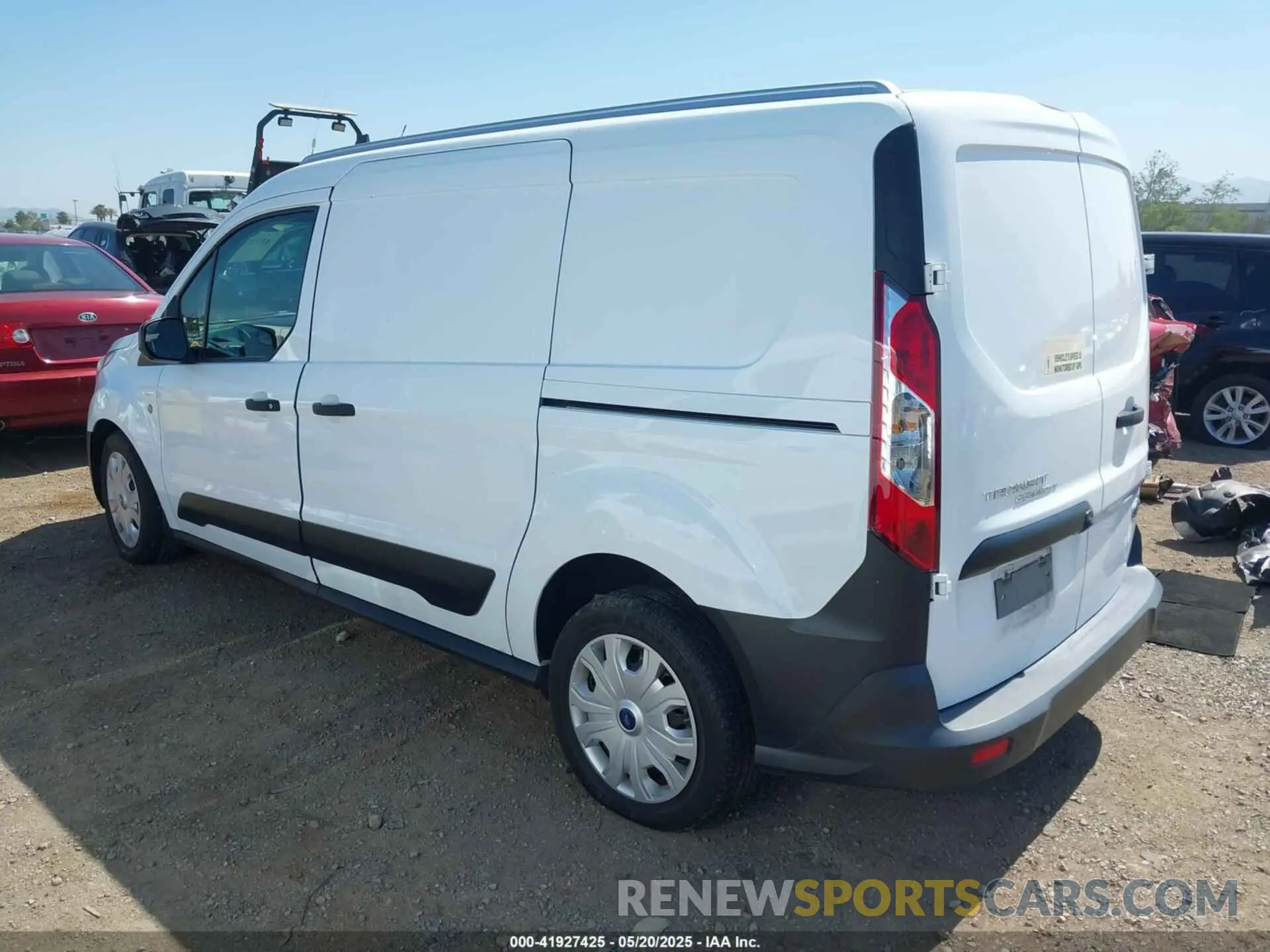 3 Photograph of a damaged car NM0LS7S28N1508410 FORD TRANSIT CONNECT 2022