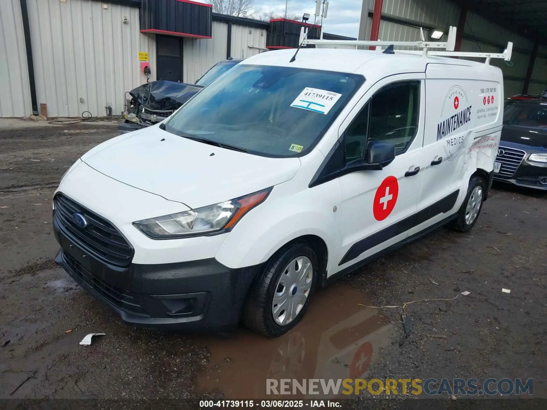 2 Photograph of a damaged car NM0LS7S28N1522257 FORD TRANSIT CONNECT 2022