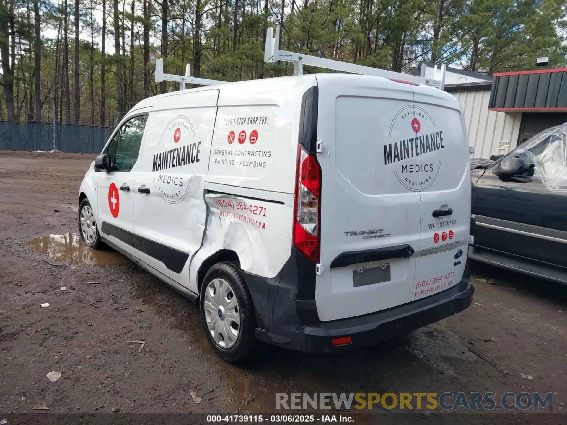 3 Photograph of a damaged car NM0LS7S28N1522257 FORD TRANSIT CONNECT 2022