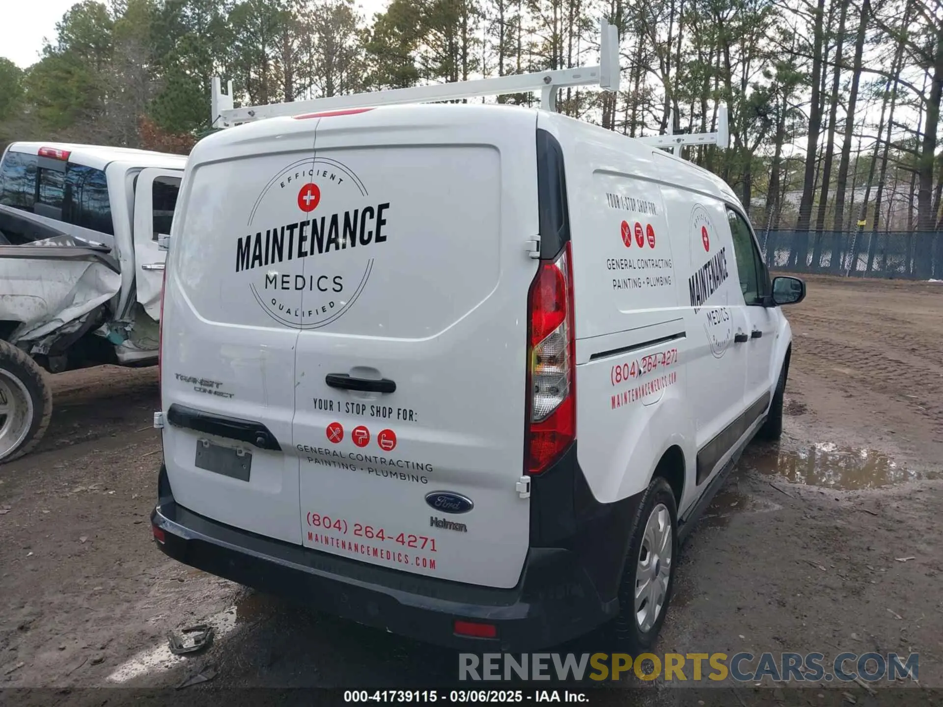 4 Photograph of a damaged car NM0LS7S28N1522257 FORD TRANSIT CONNECT 2022