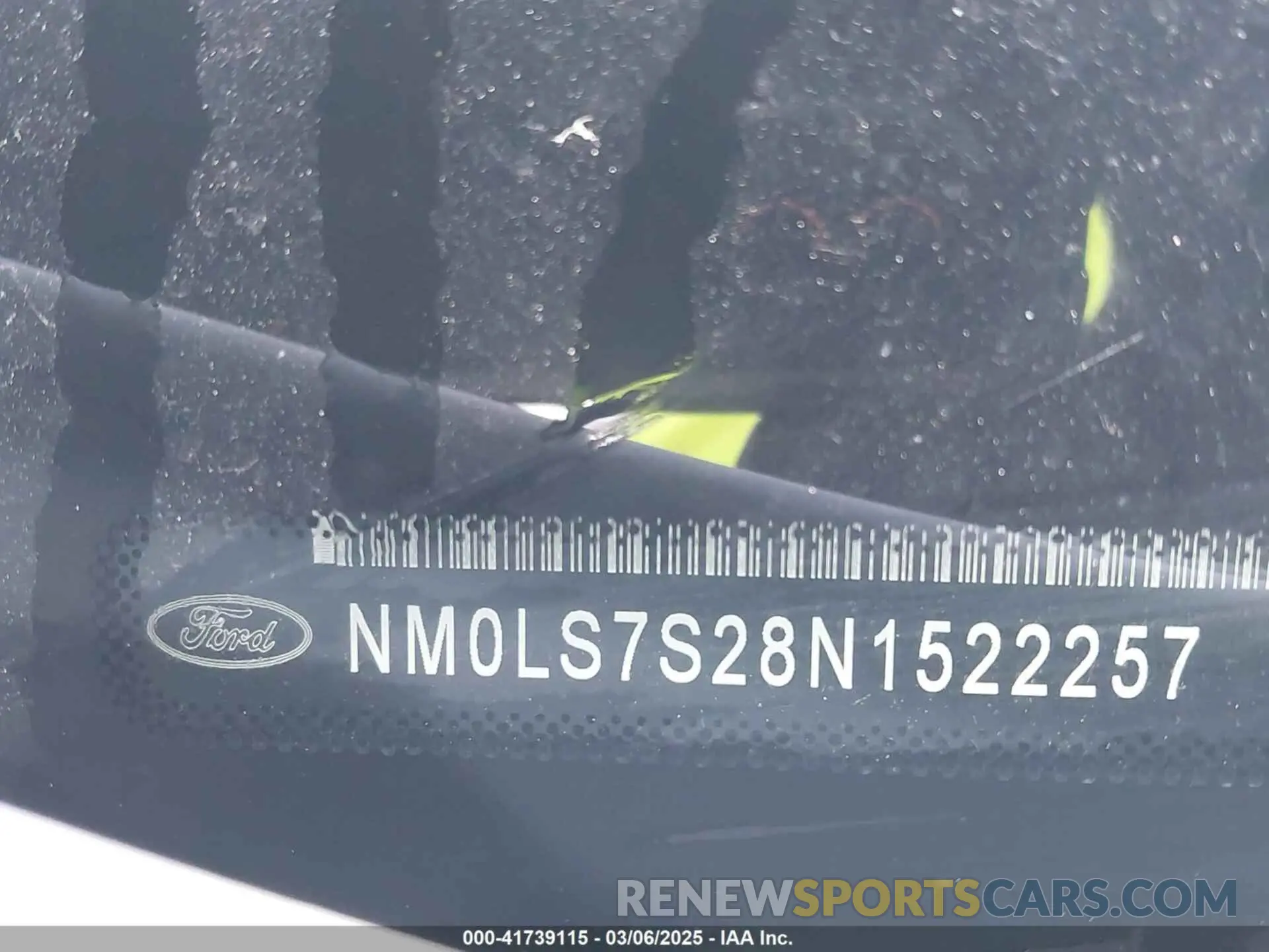 9 Photograph of a damaged car NM0LS7S28N1522257 FORD TRANSIT CONNECT 2022