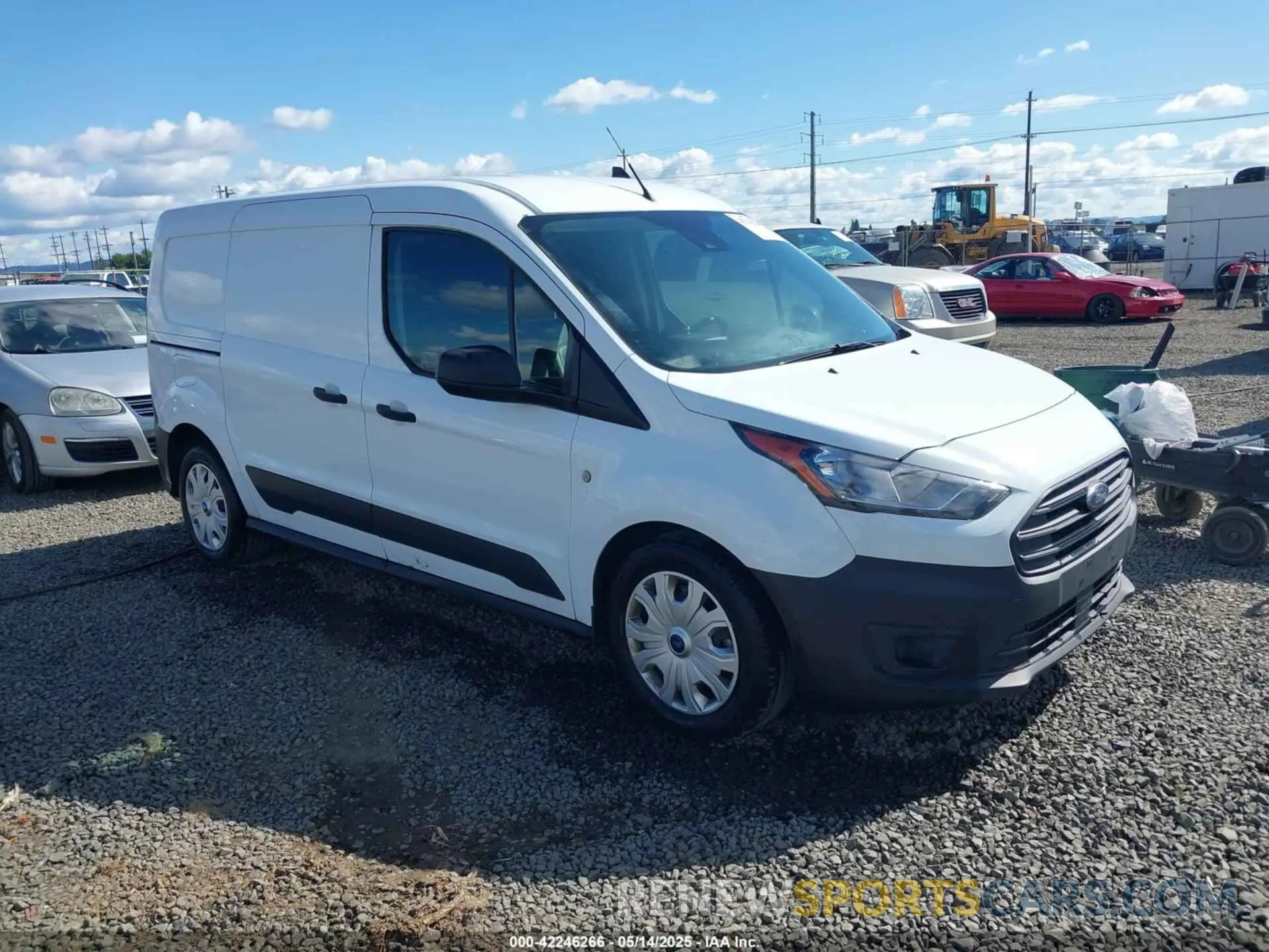 1 Photograph of a damaged car NM0LS7S28N1537714 FORD TRANSIT CONNECT 2022