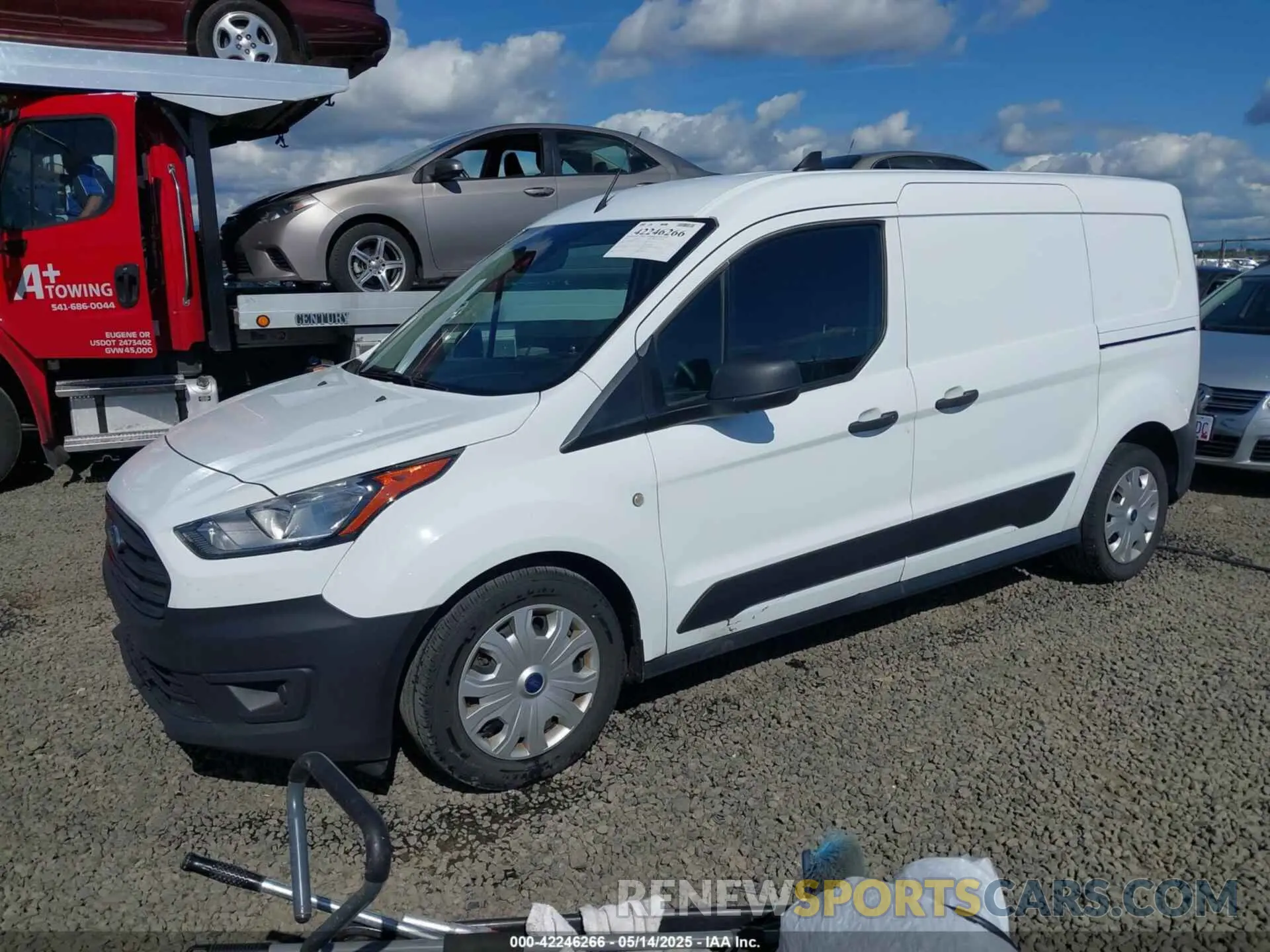2 Photograph of a damaged car NM0LS7S28N1537714 FORD TRANSIT CONNECT 2022