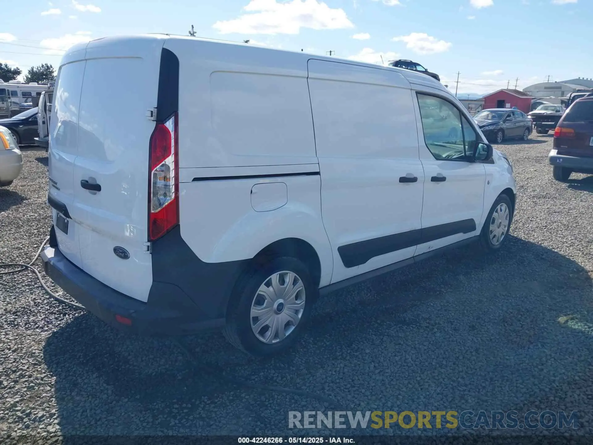 4 Photograph of a damaged car NM0LS7S28N1537714 FORD TRANSIT CONNECT 2022
