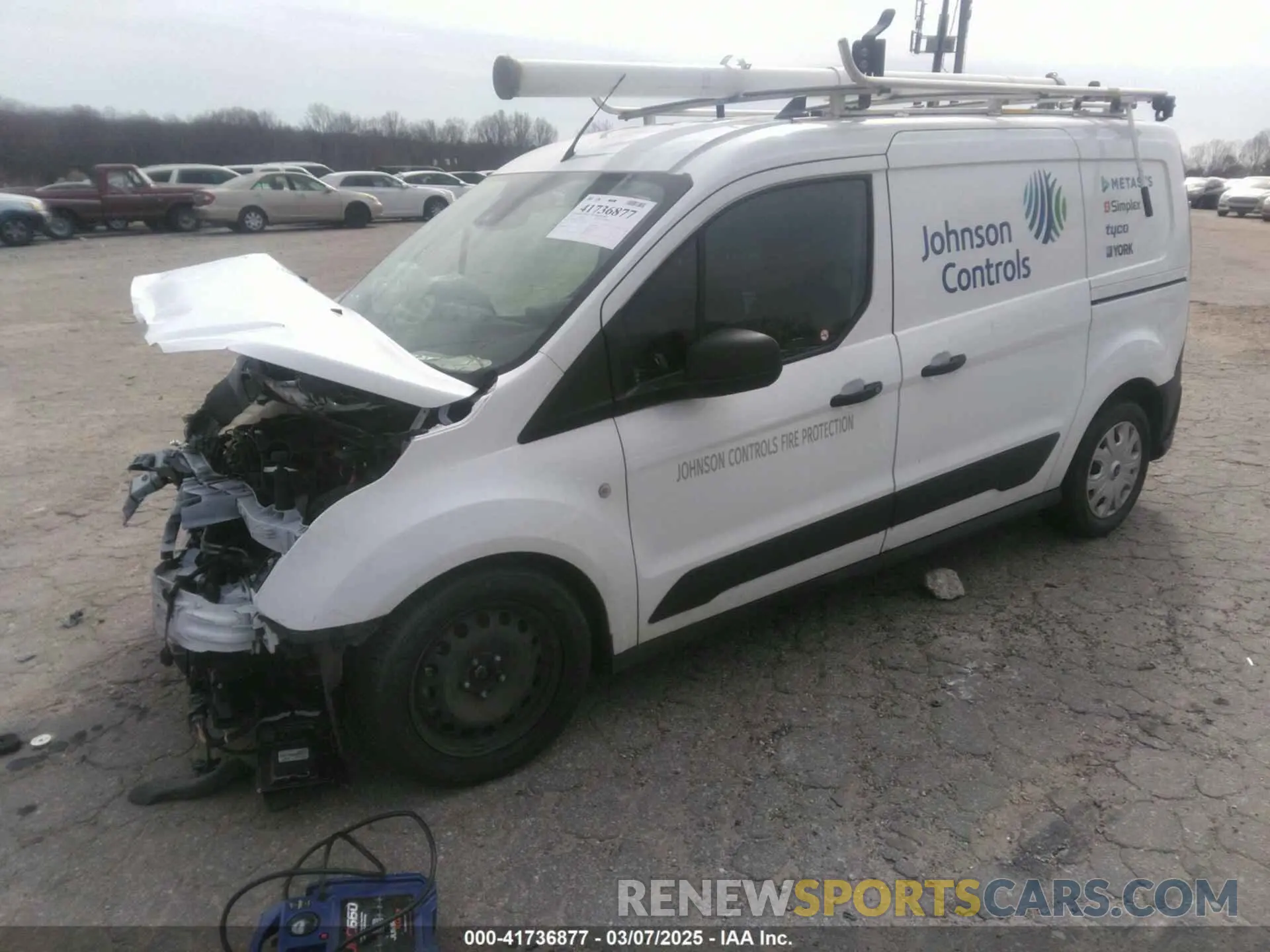 2 Photograph of a damaged car NM0LS7S2XN1543014 FORD TRANSIT CONNECT 2022