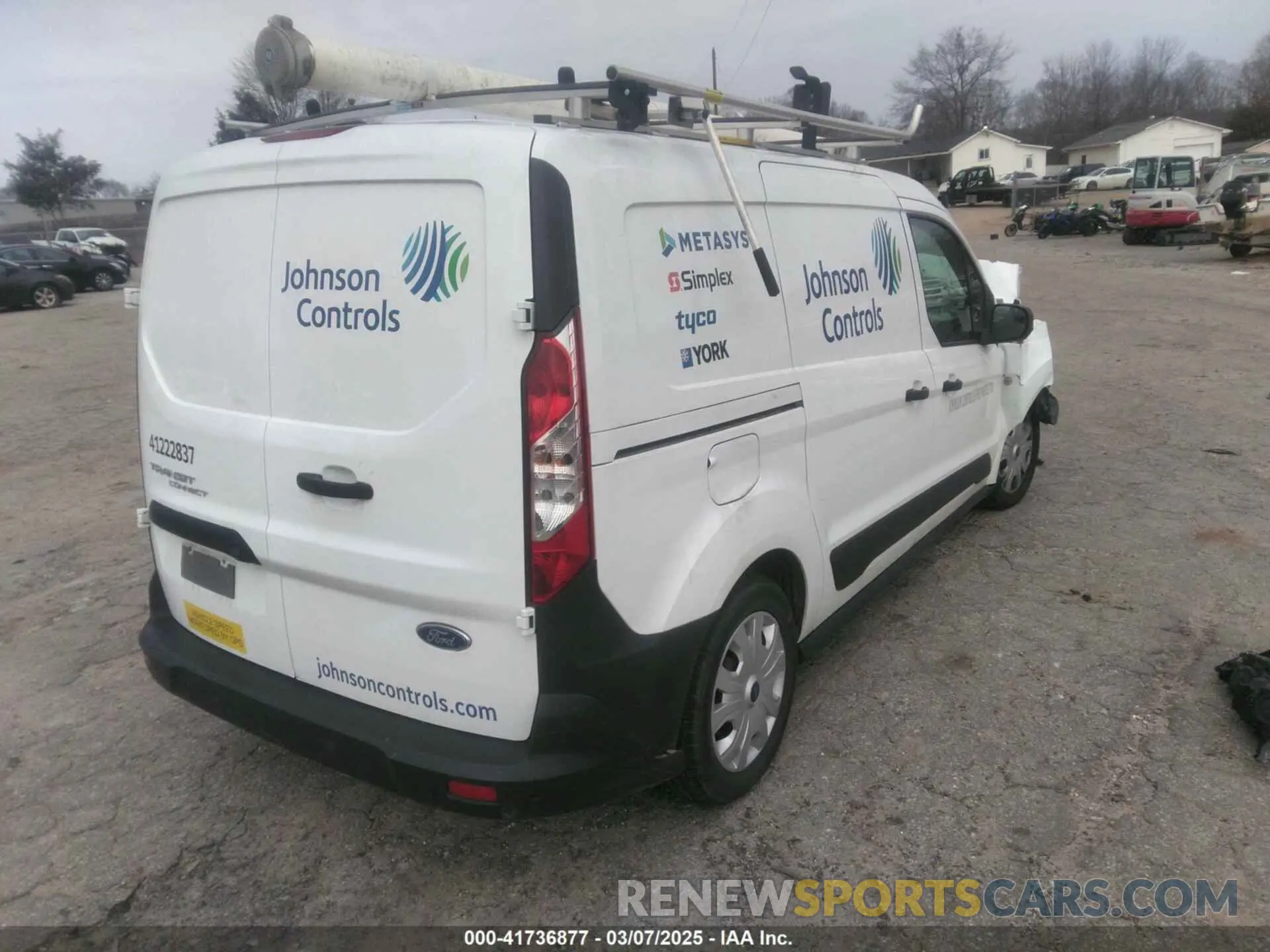 4 Photograph of a damaged car NM0LS7S2XN1543014 FORD TRANSIT CONNECT 2022