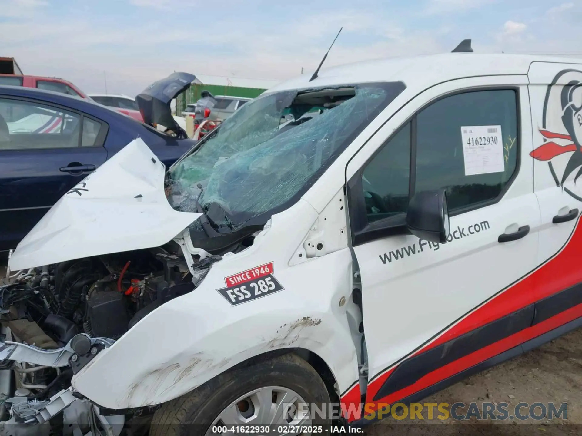 21 Photograph of a damaged car NM0LS7S71N1527716 FORD TRANSIT CONNECT 2022